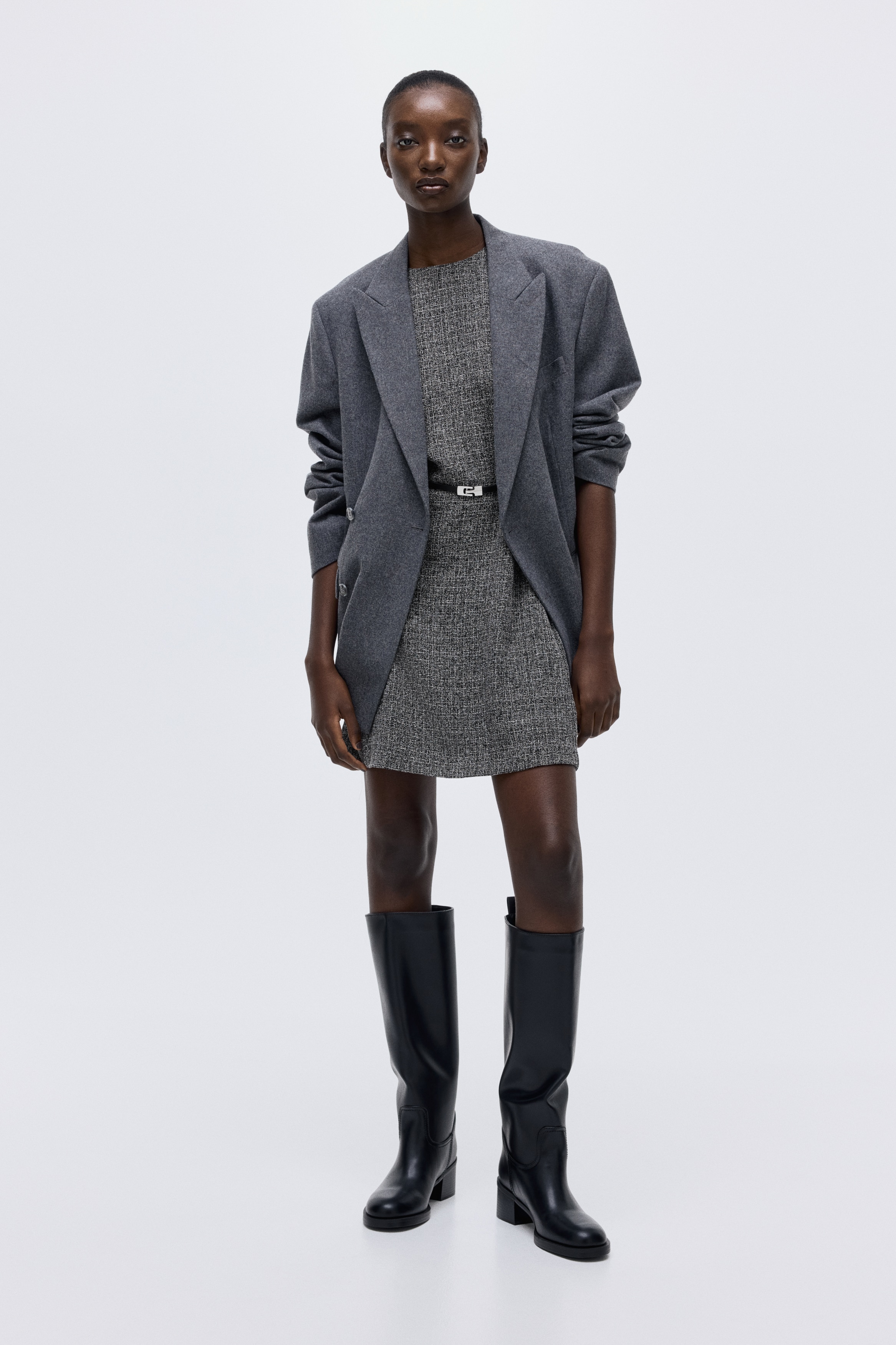 Belted dress