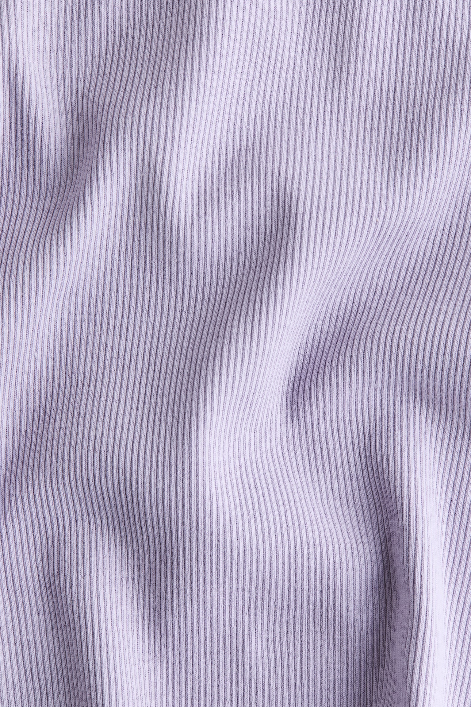 Overlocked ribbed T-shirt - 2