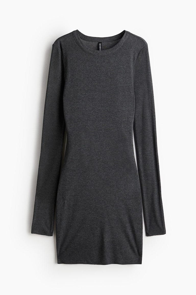 dark grey swing dress Dark Gray Hooded Wool Swing Coat with Tie Waist – Feminine A-Line Silhouette main image 0