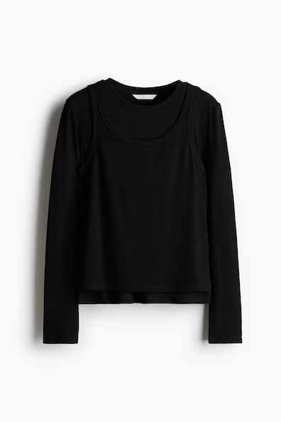 レイヤードトップス