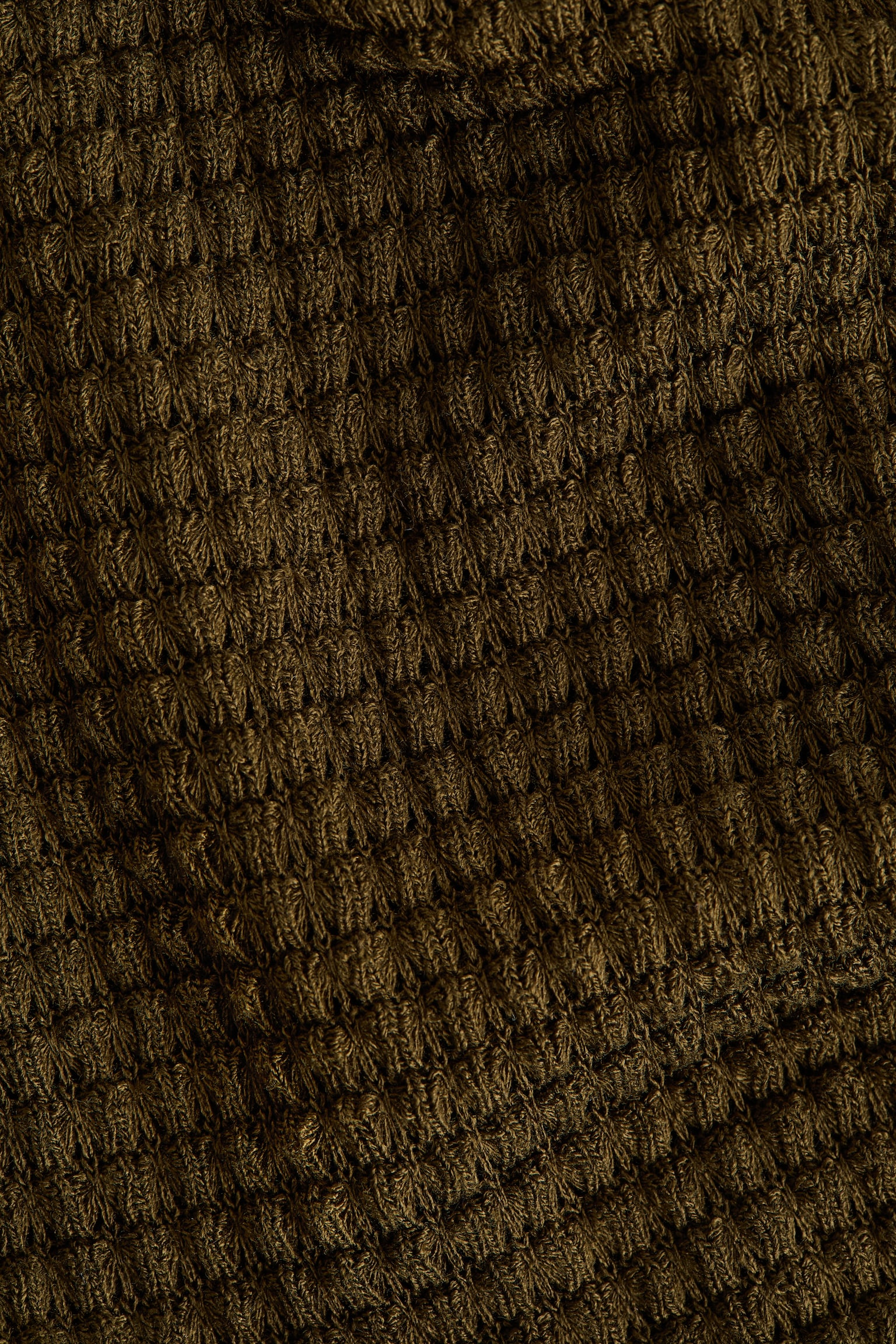 蝙蝠袖平紋上衣 - 深橄欖綠/黑色/白色 - 3