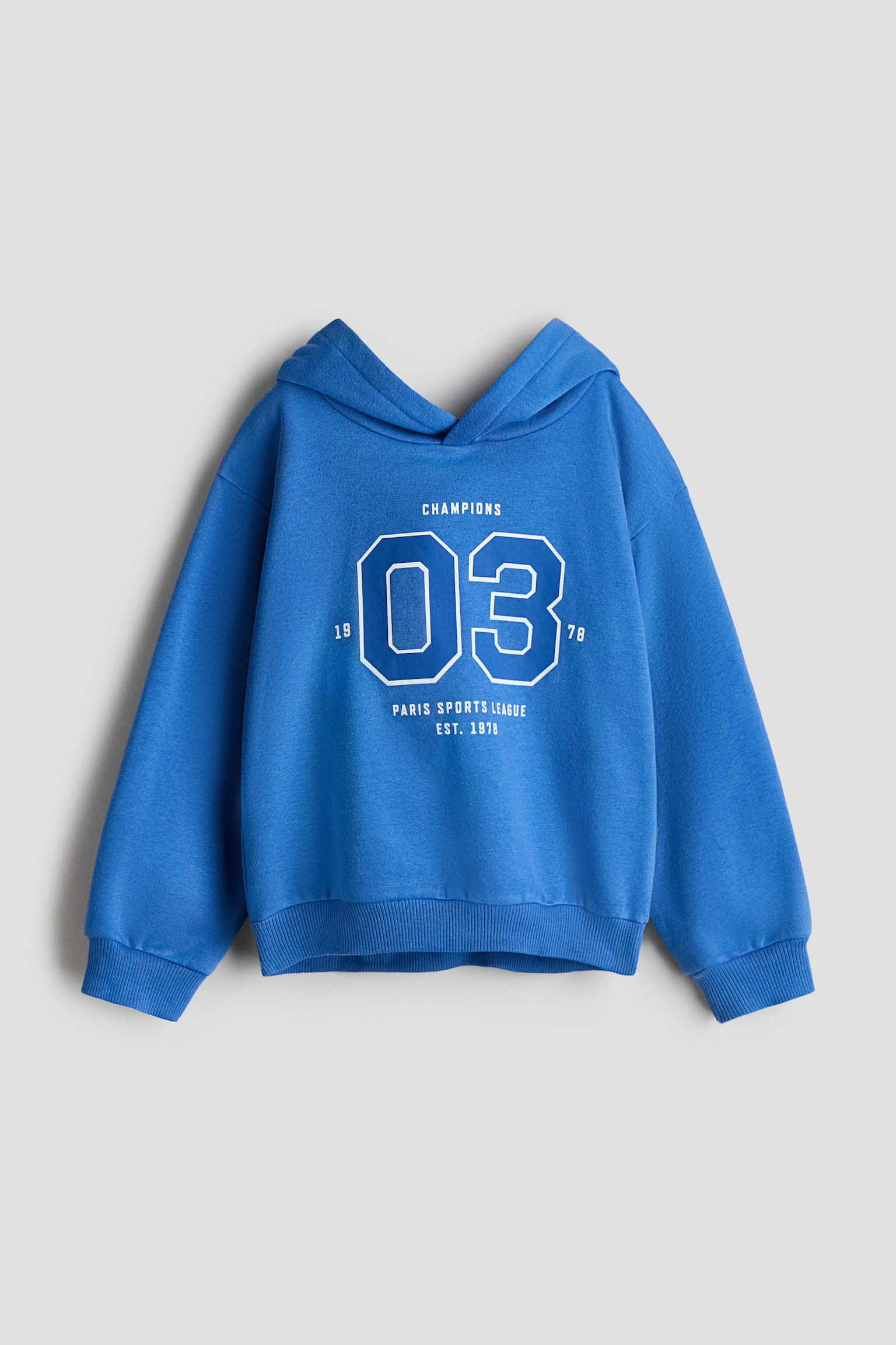 Bluza z kapturem i nadrukiem - Niebieski/03/Jasnoszary/Net Nation/Granatowy/28/Szary melanż/Nowy Jork