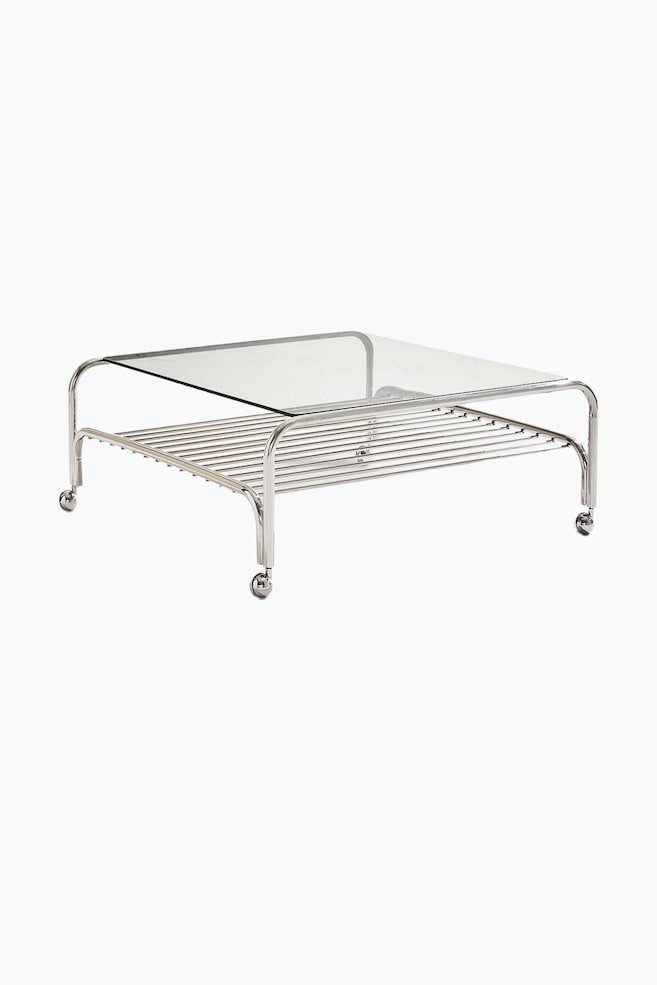 Cleo Koffietafel - Transparant/Gerookt Grijs - 1