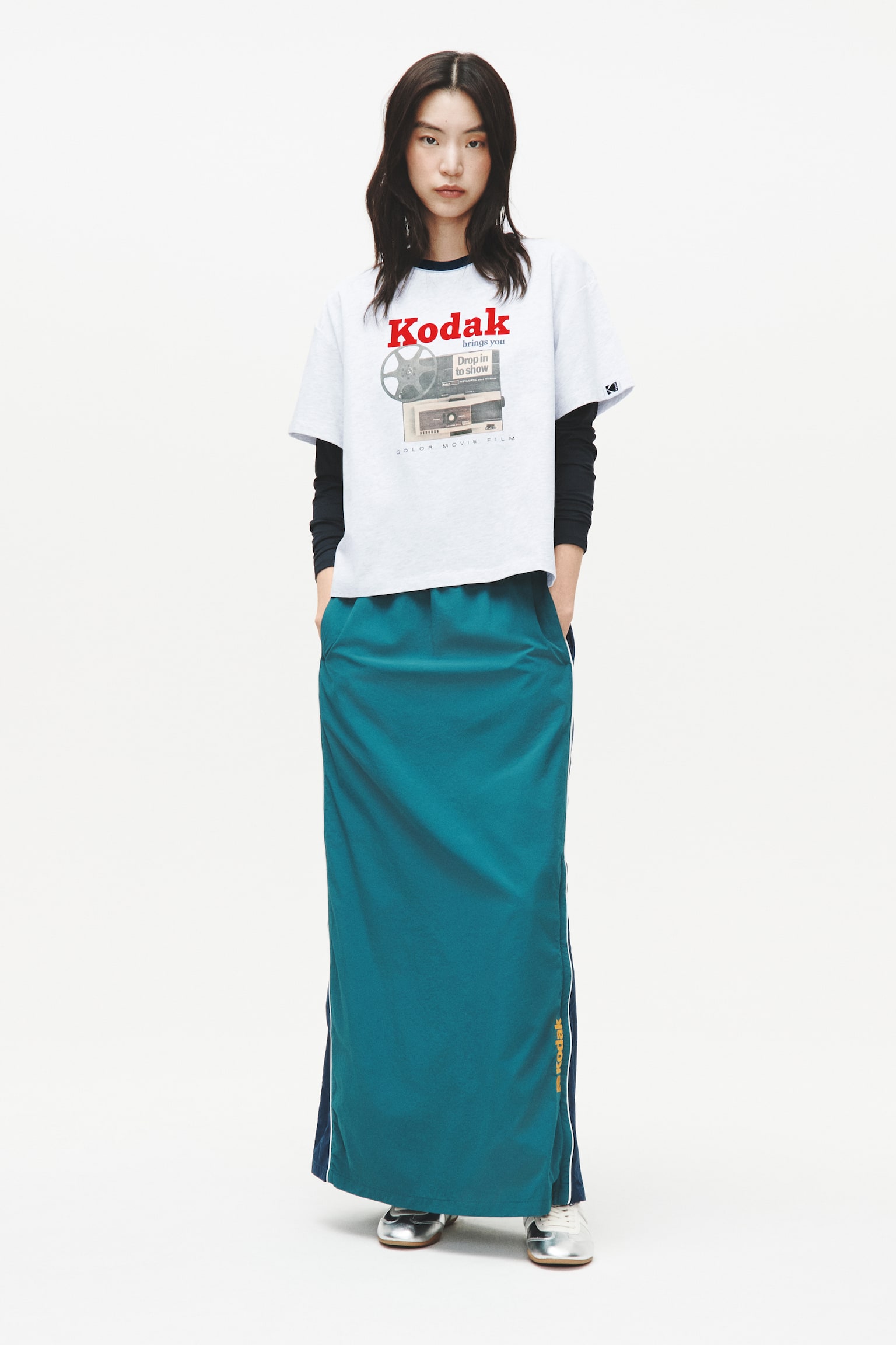 Print Design Tee - Light grey/Kodak/Light blue/Kodak/White/Kodak - 1