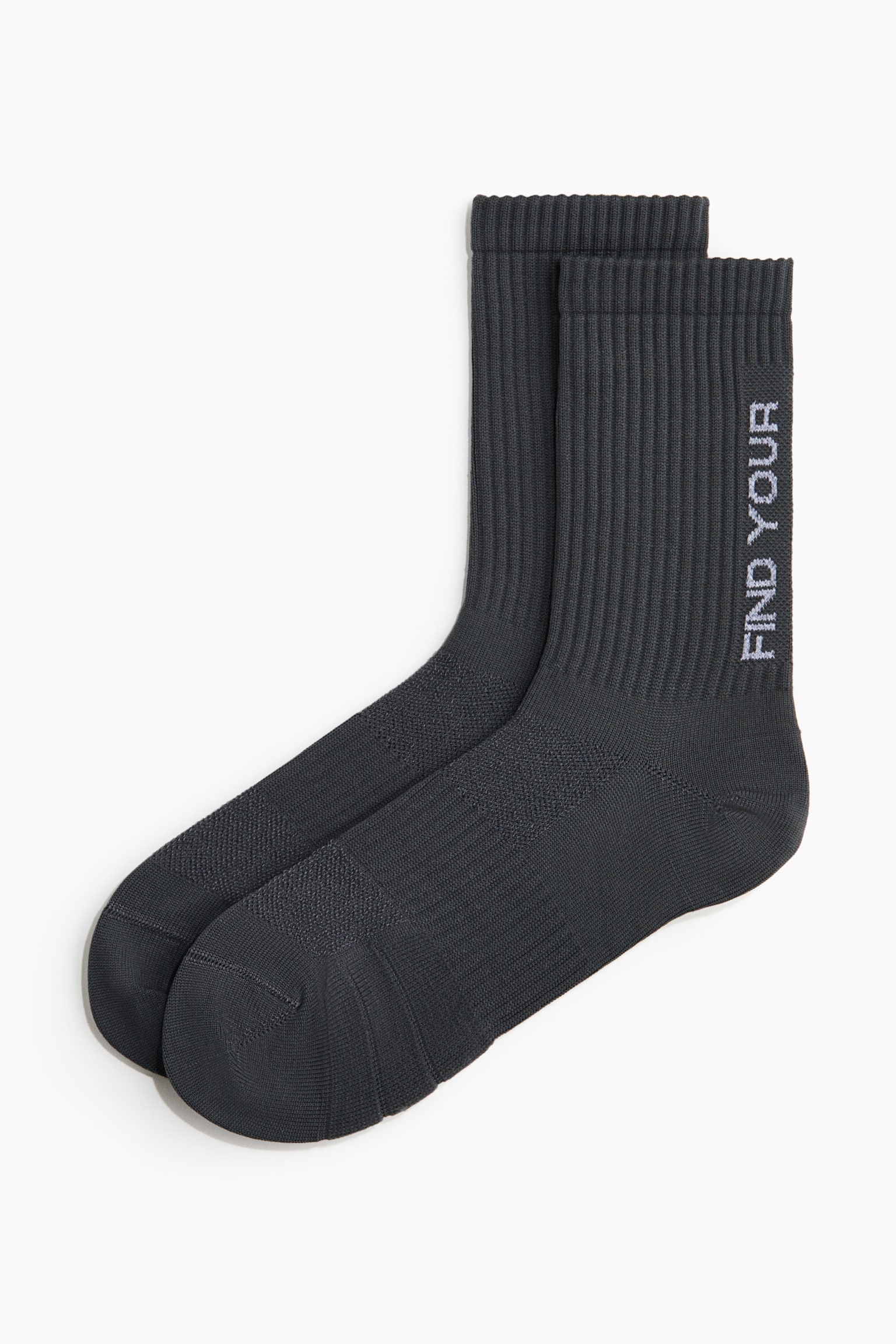 3-pack sports socks with DryMove™ - Light teal/Dark grey/Cream/Swirl - 3
