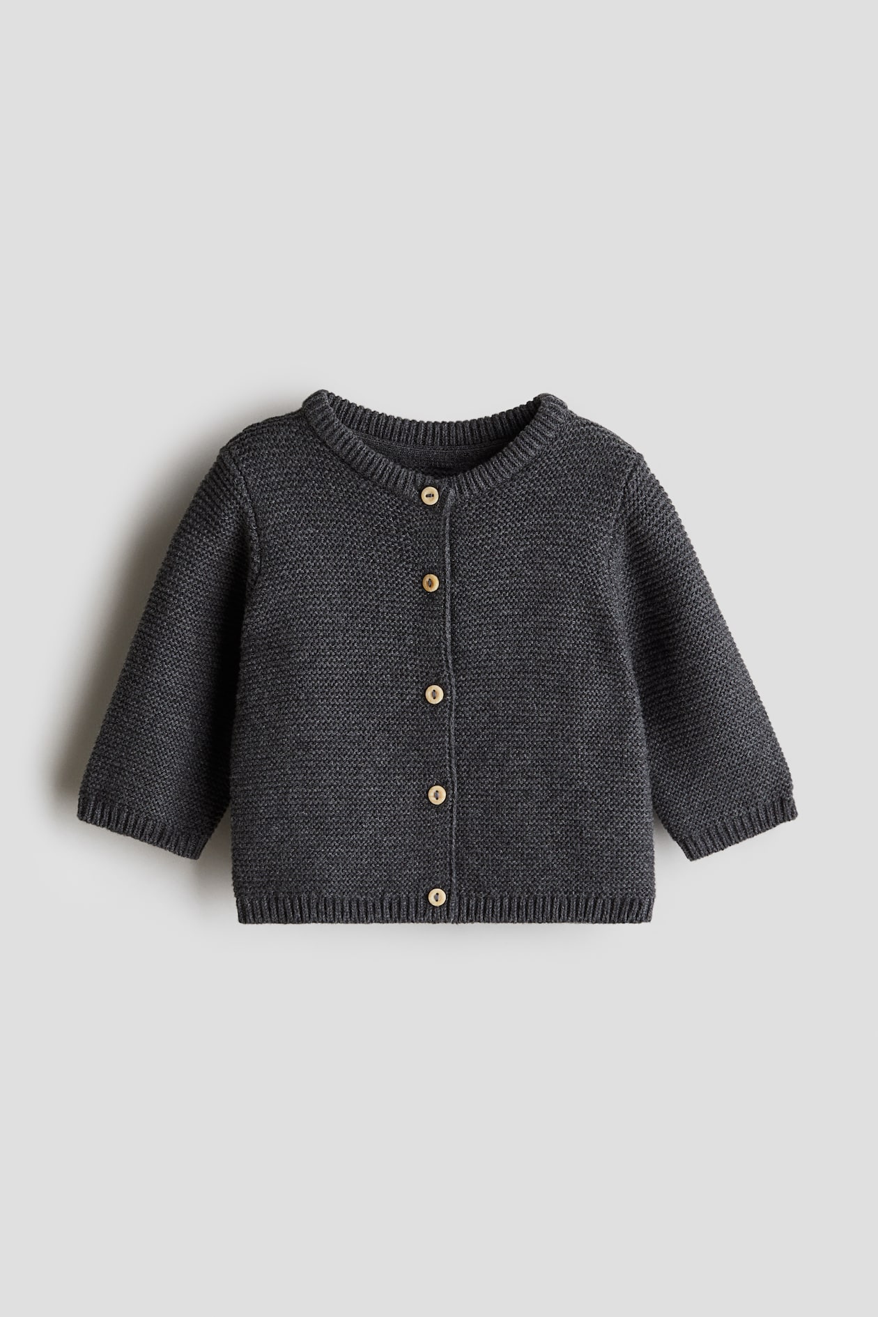 Gilet en maille - Gris foncé - ENFANT | H&M FR