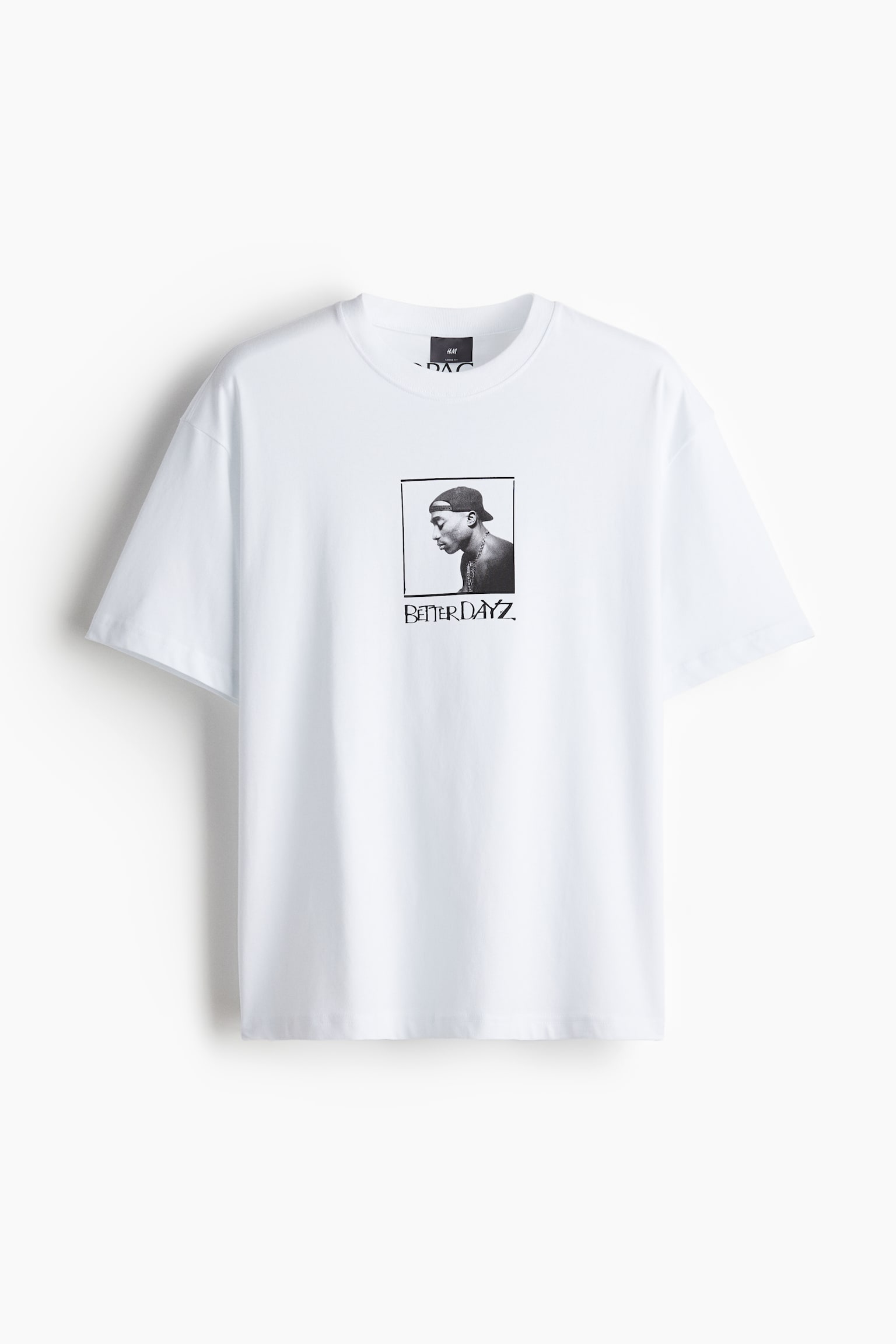 Relaxed Fit T-shirt - White/2Pac/White/Kodak/White/Jaws/White/Rocky/White/Discovery Channel - 2