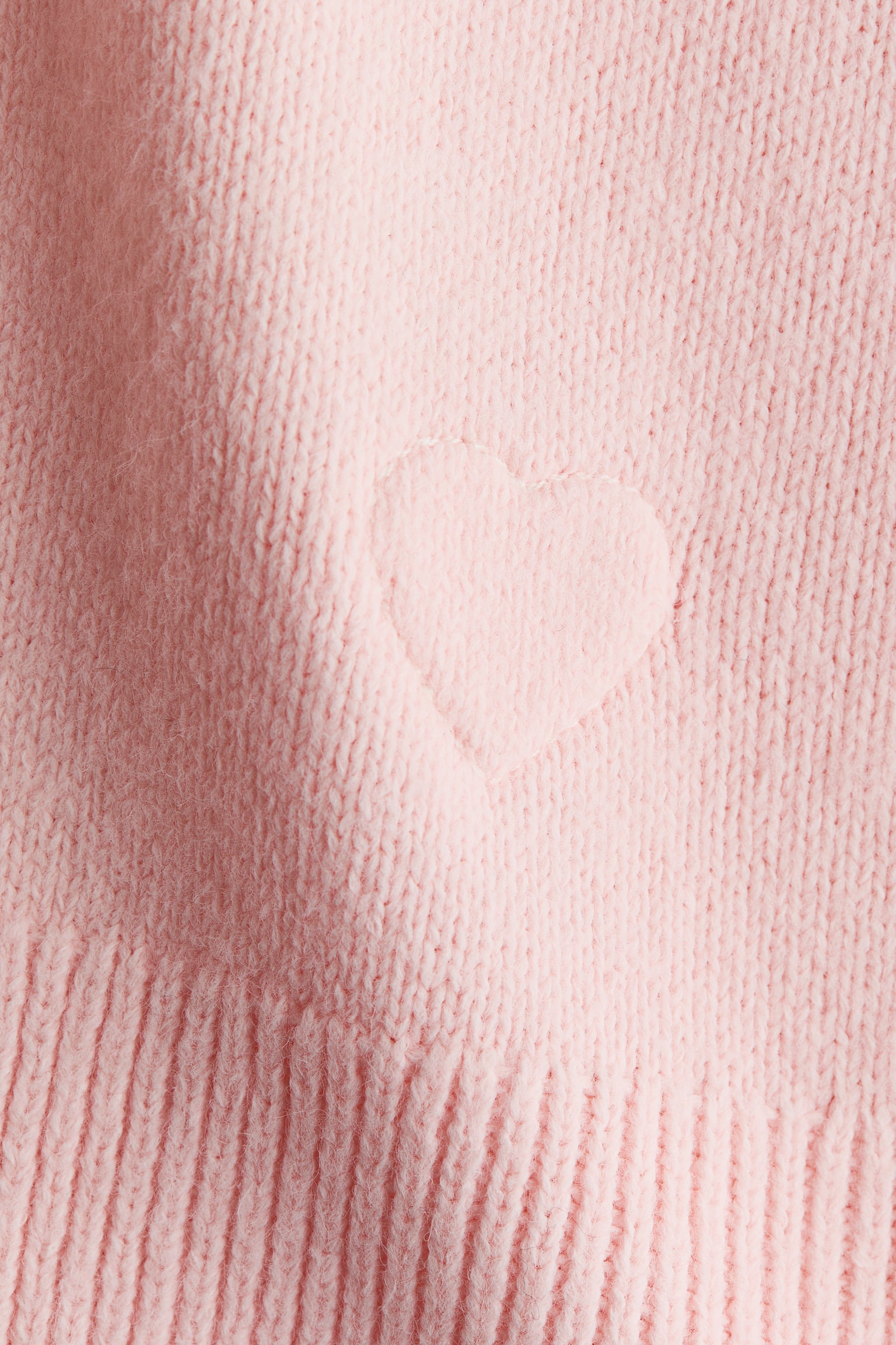 Fine-knit cardigan - Light pink/Navy blue/Light beige - 4