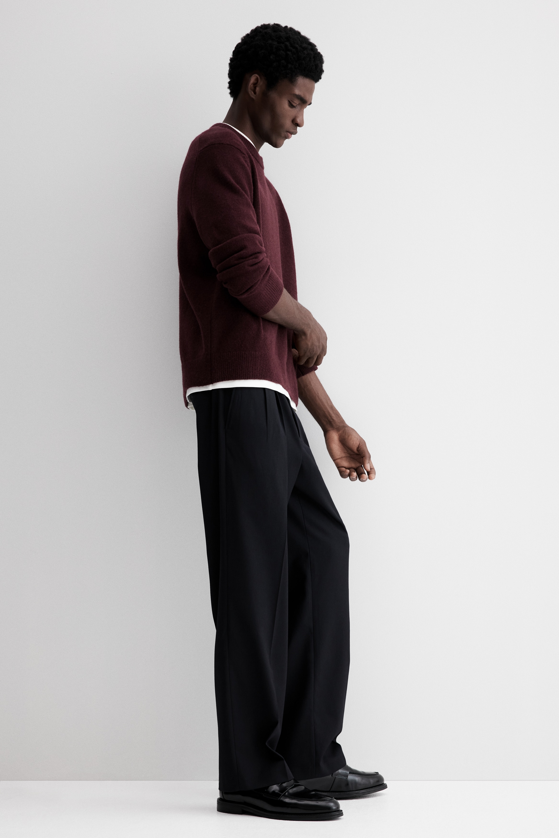 Regular Fit Fine-knit wool jumper