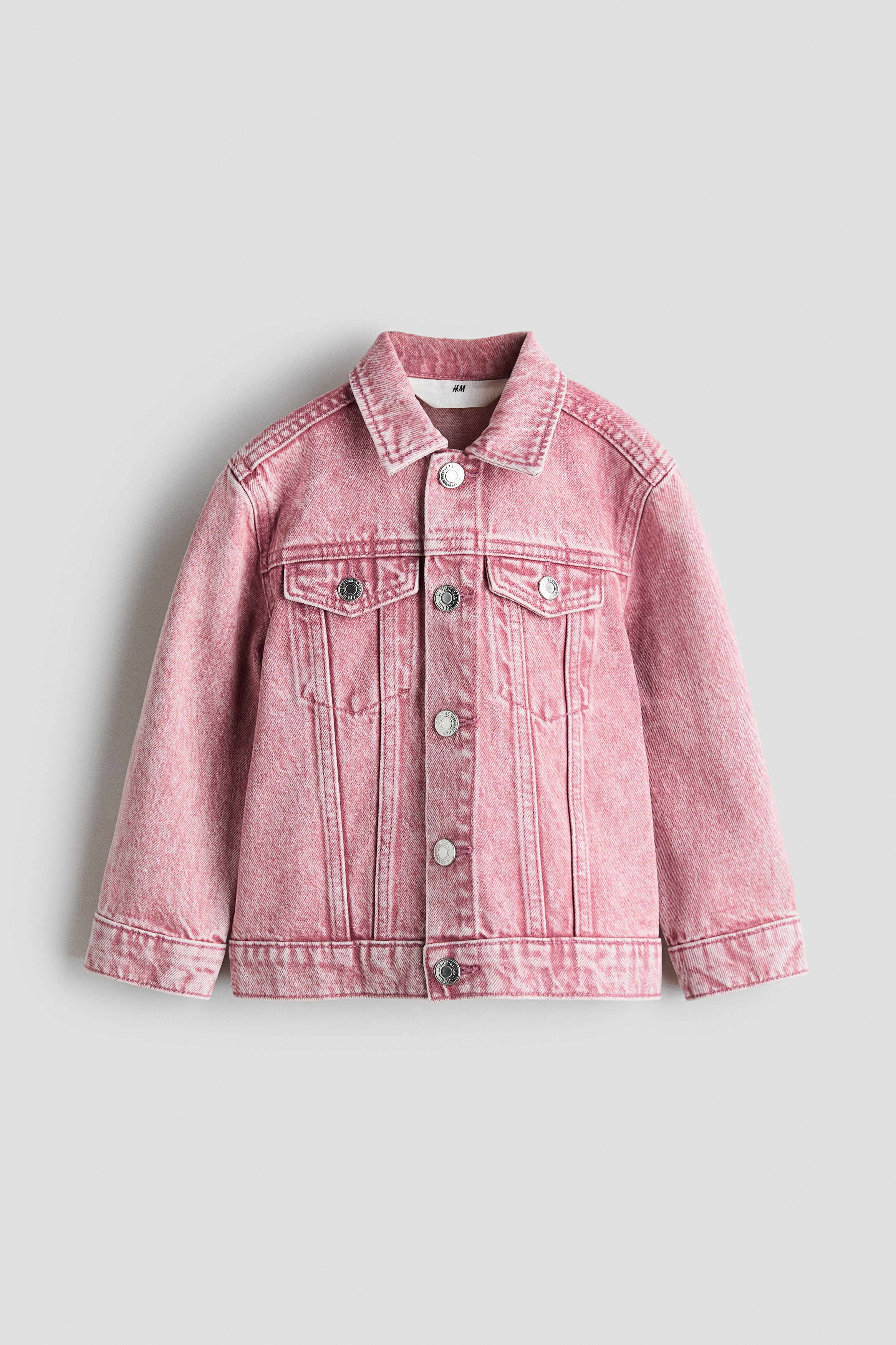 Denim Jacket - Dark dusty pink