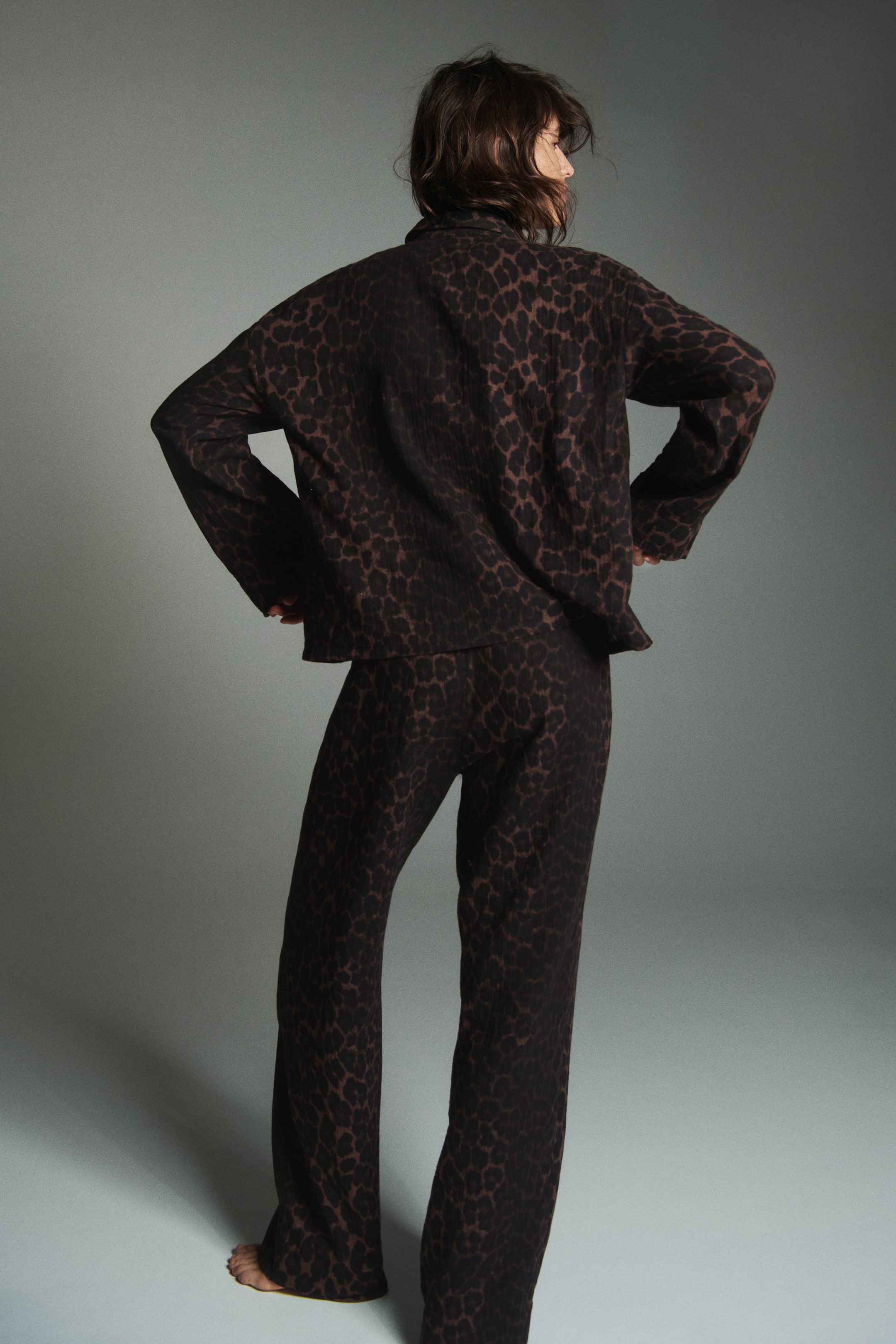 Pyjama en mousseline de coton