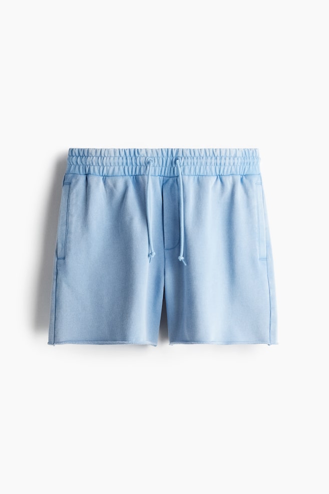 Relaxed-Fit Shorts - Light blue/Light blue - 1