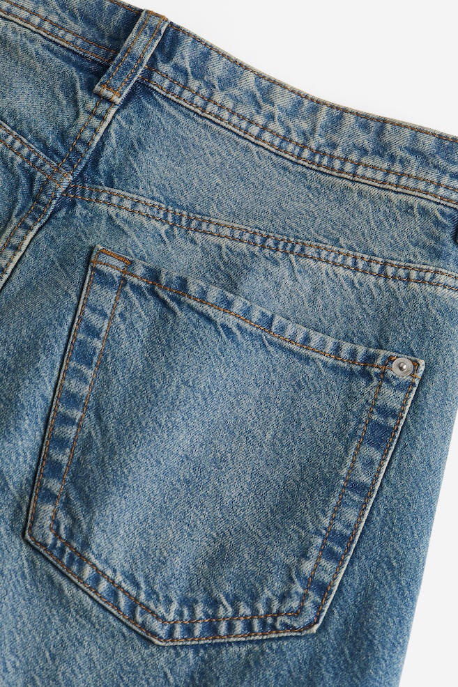 Wide Regular Jeans - Deniminsininen/Tummanharmaa/Deniminsininen - 4