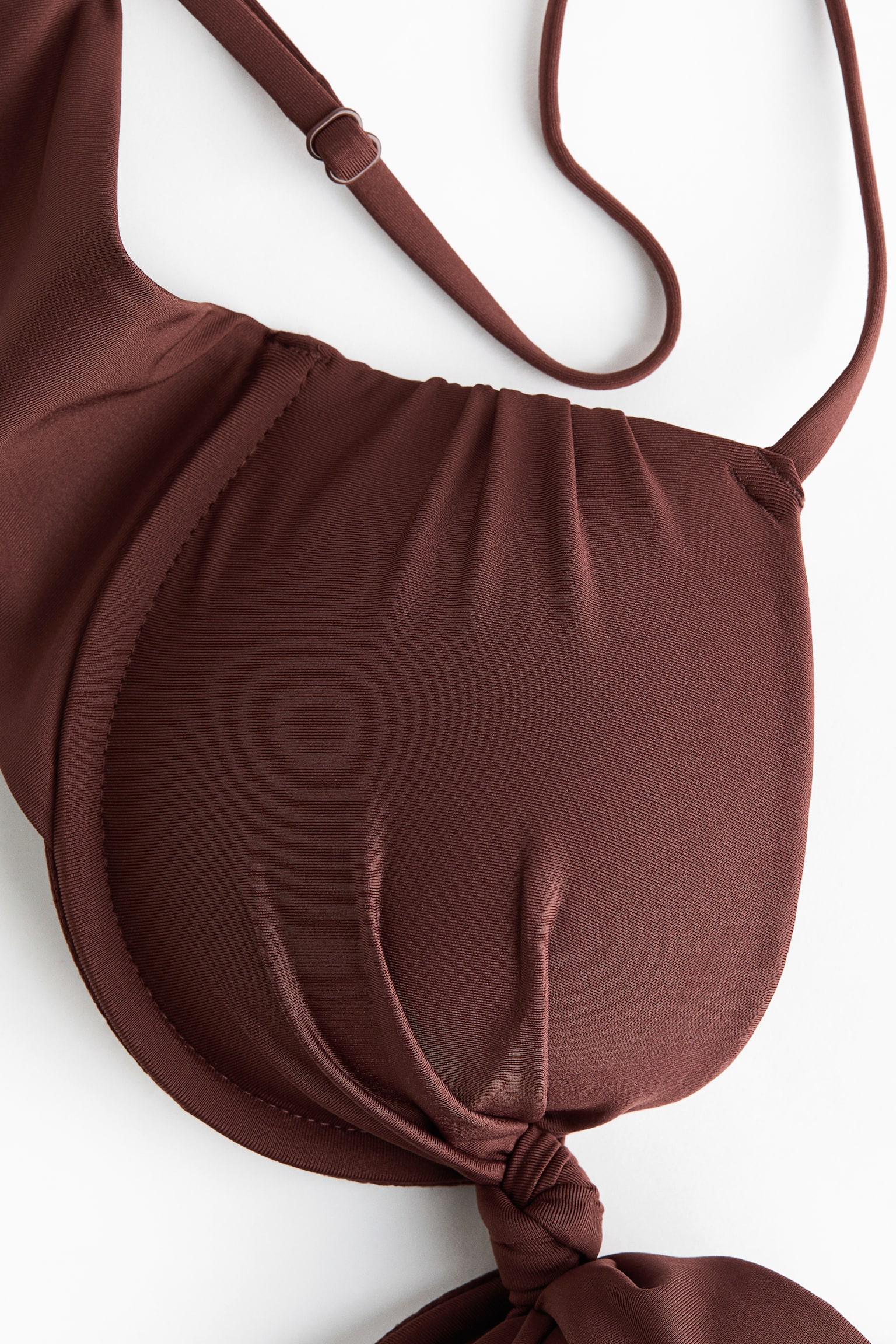 Push-up bikini top-Dark brown - 3