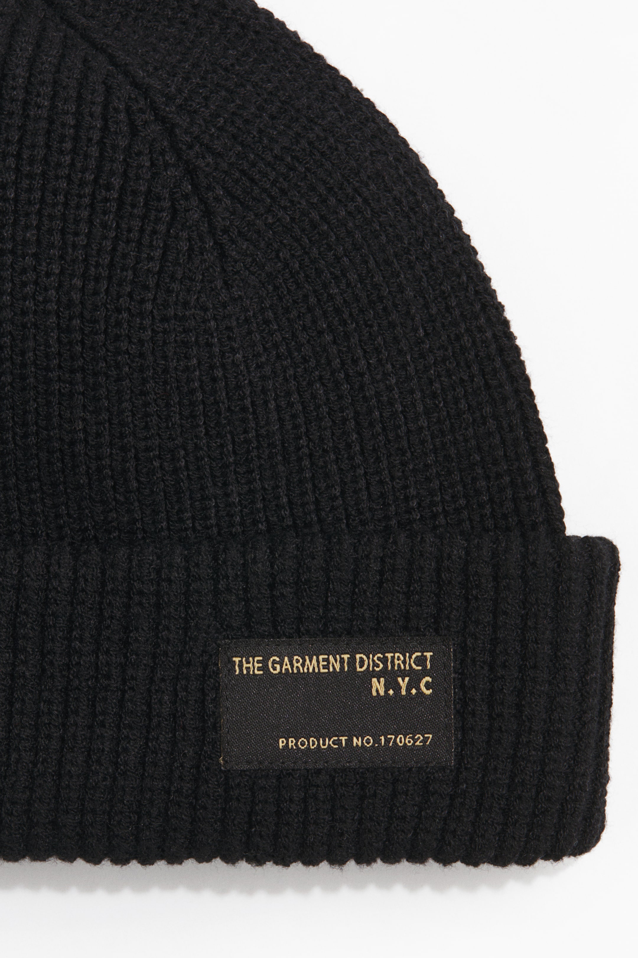 Rib-Knit Beanie
