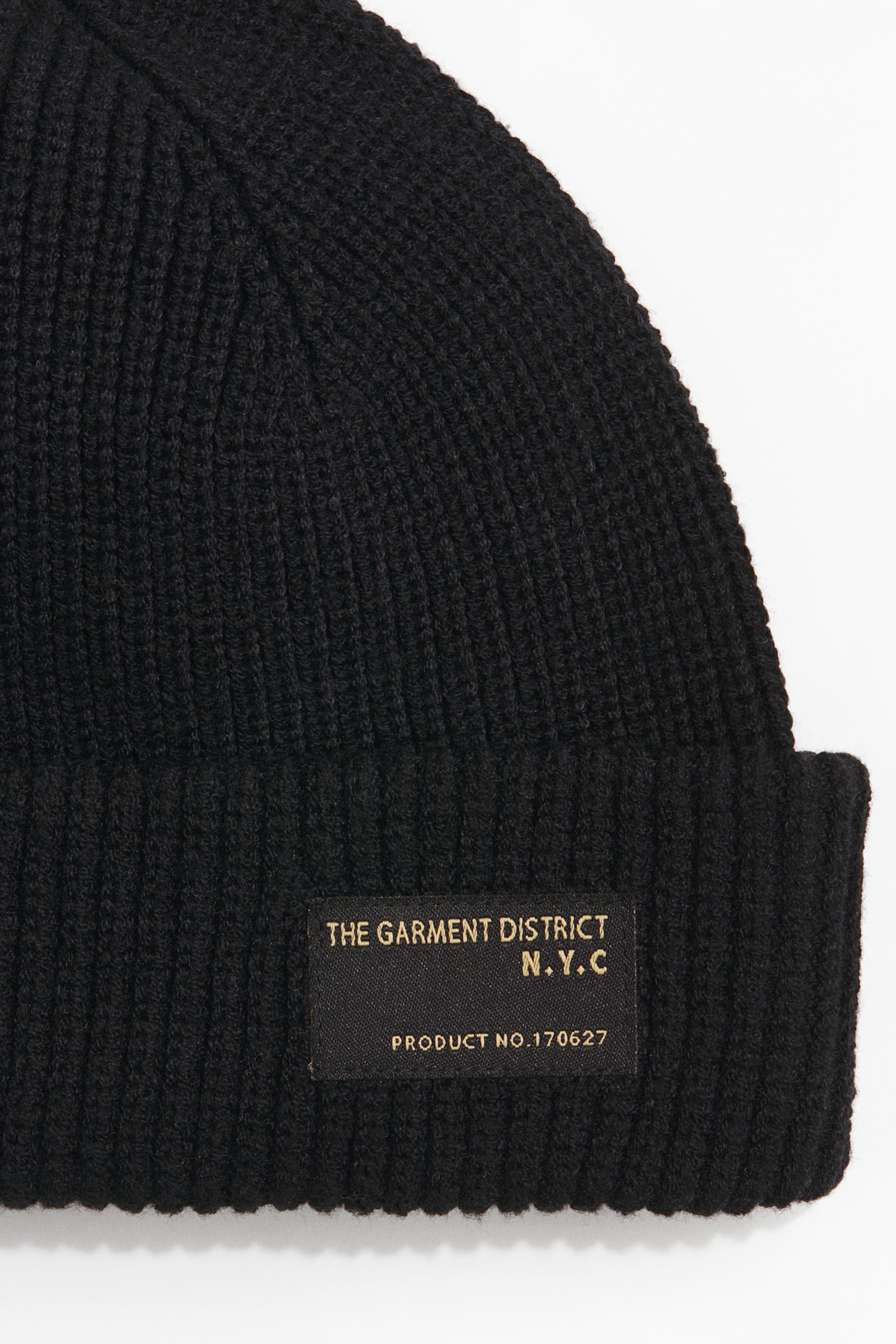 Rib-Knit Beanie