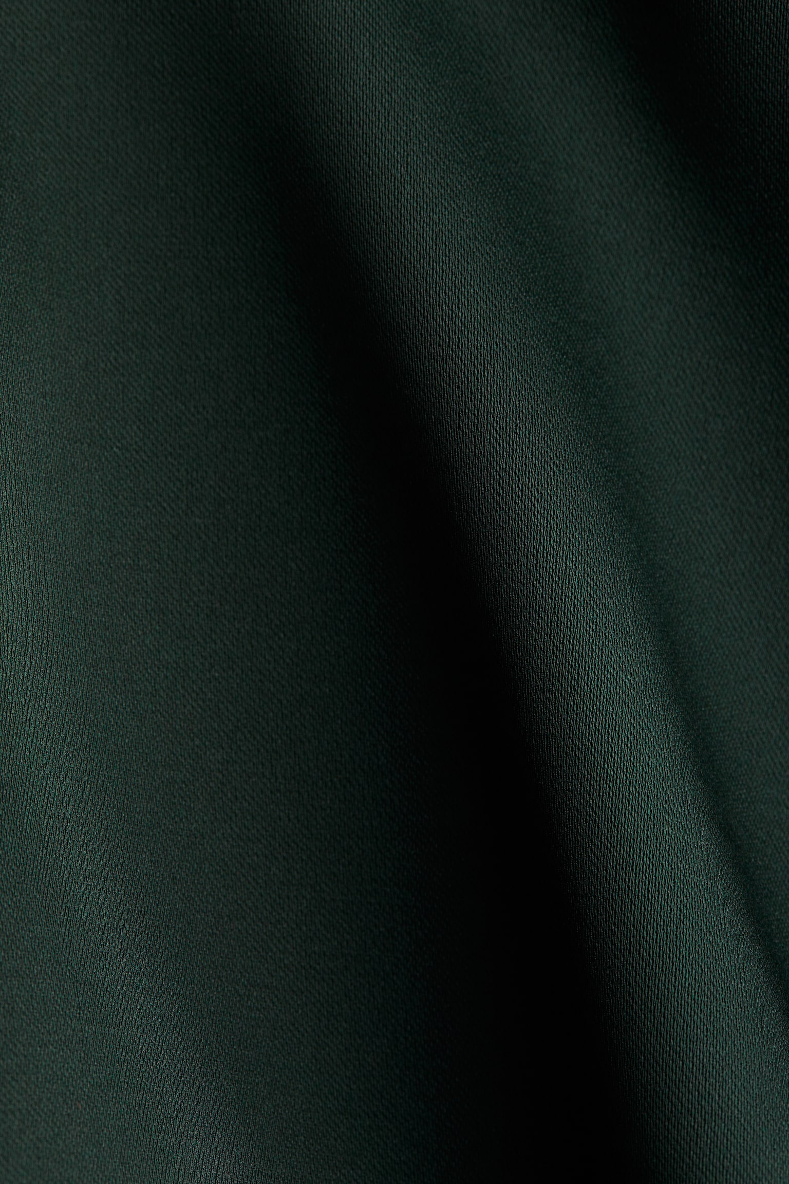 Bow-detail one-shoulder top - Dark green/Cream