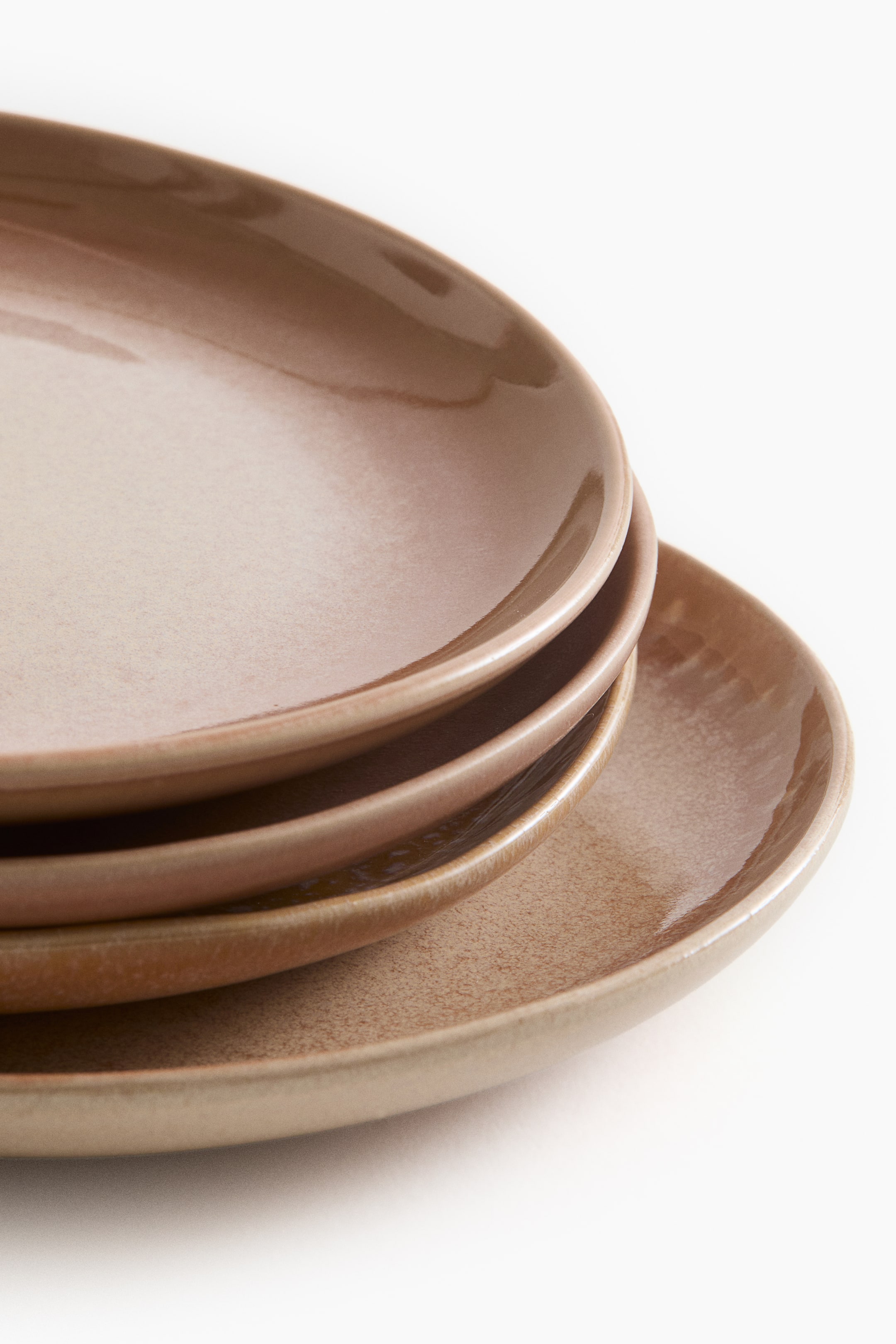 4-pack stoneware side plates
