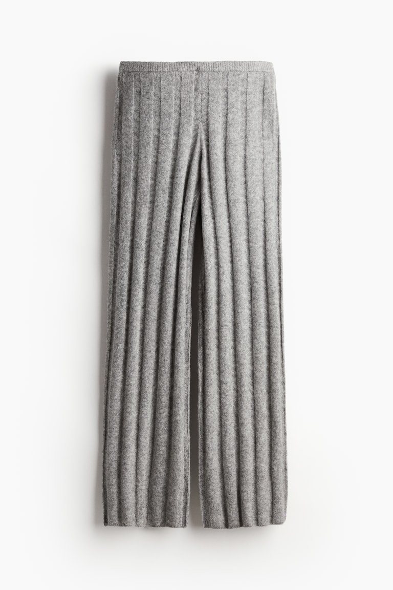 Pantalone od rebrastog vunenog pletiva