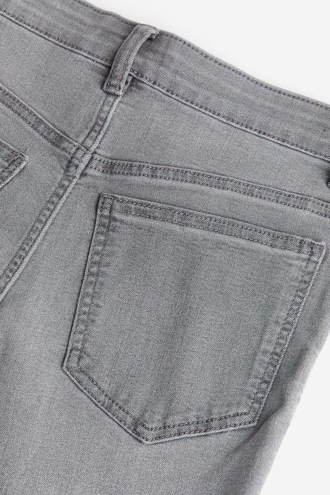 Skinny Regular Jeans - Denimgrau/Denimblau/Schwarz - 4