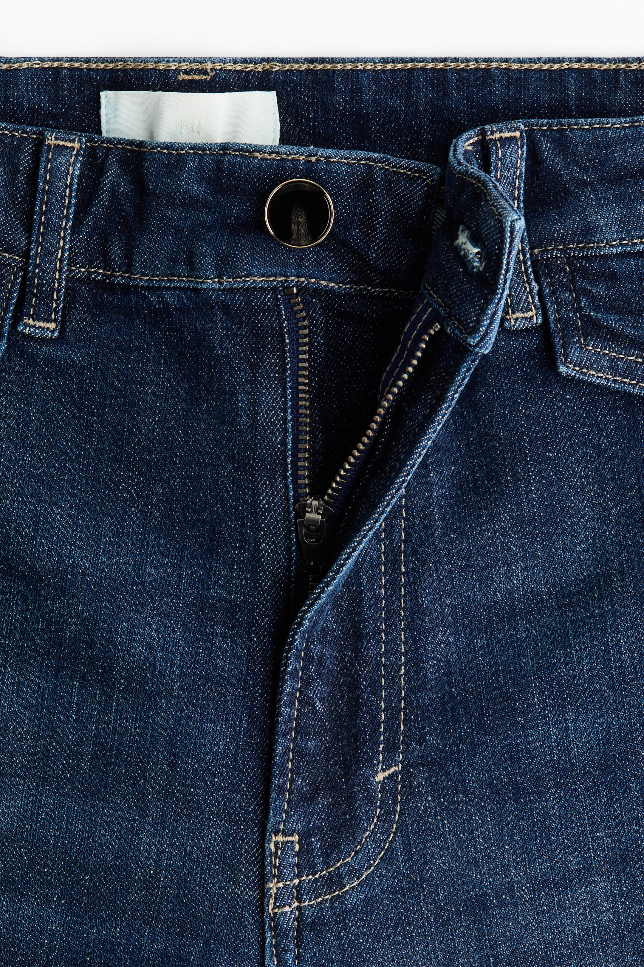 View larger image: Wide High Jeans - Dark denim blue - Ladies | H&M IN 6