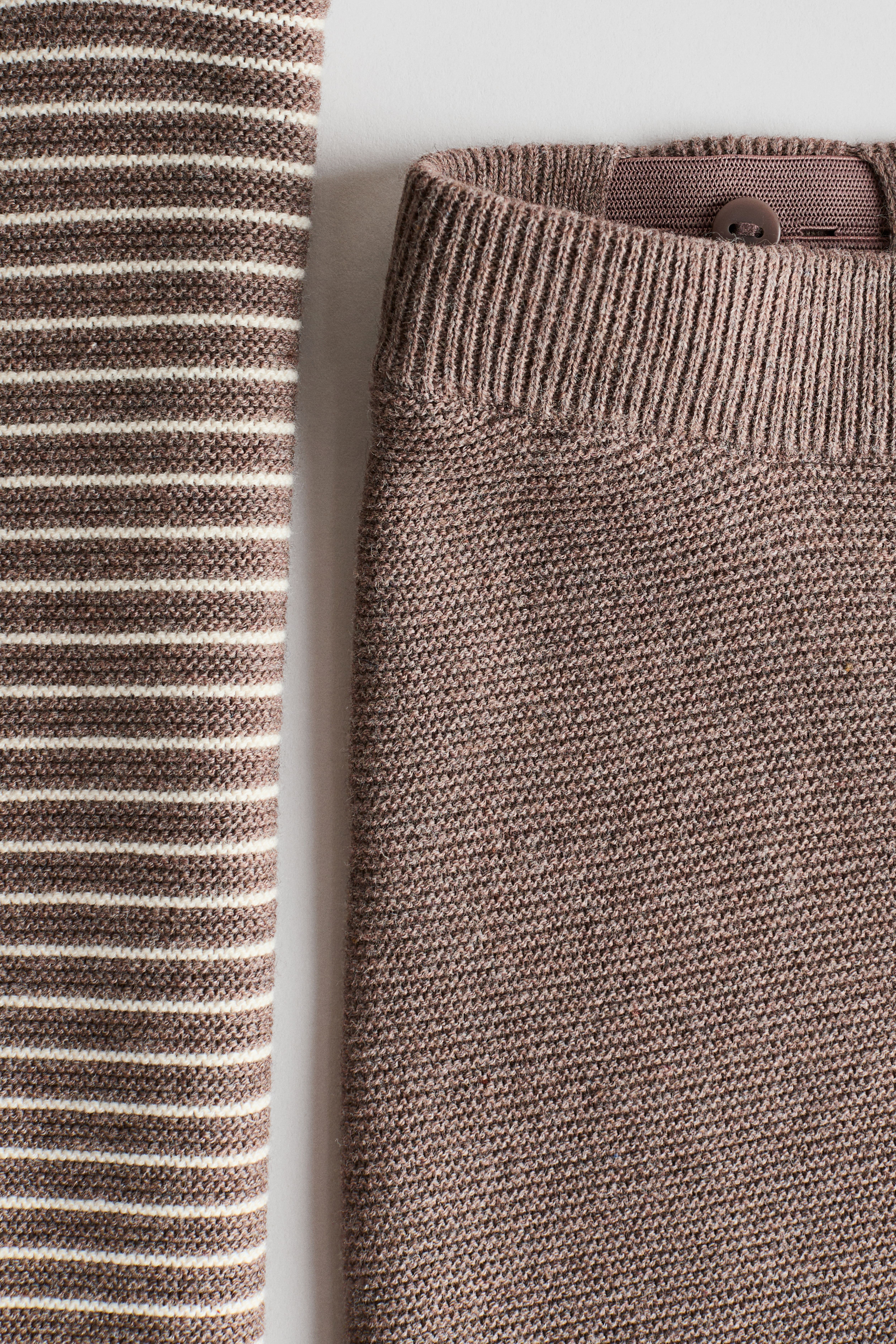 2-Piece Fine-Knit Cotton Set