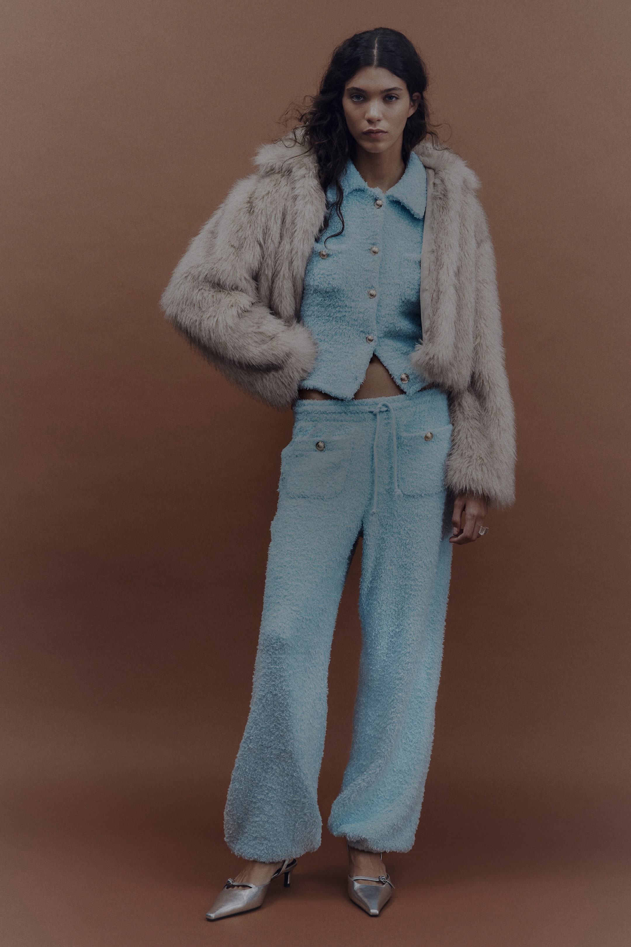 View larger image: Fluffy sweatpants - Light turquoise - Ladies | H&M PH 1