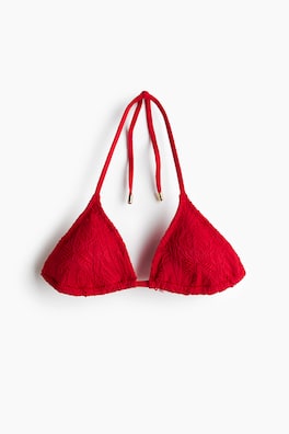 Vadderad trekantsbikini-bh