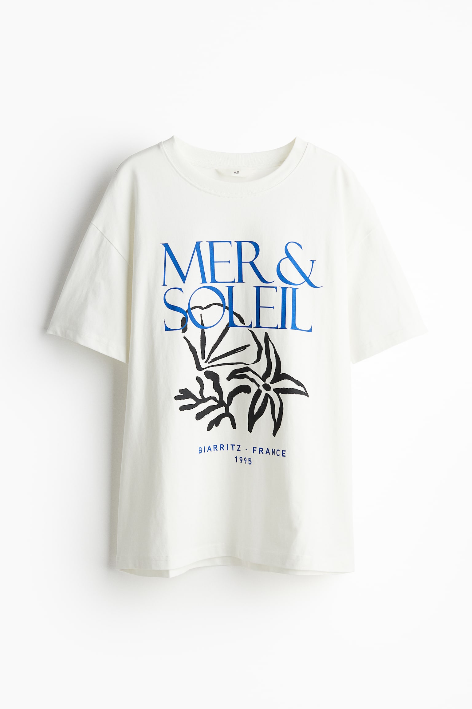 Print Tee - White/Mer & Soleil/Pink/Mare/Navy blue/Boston - 2