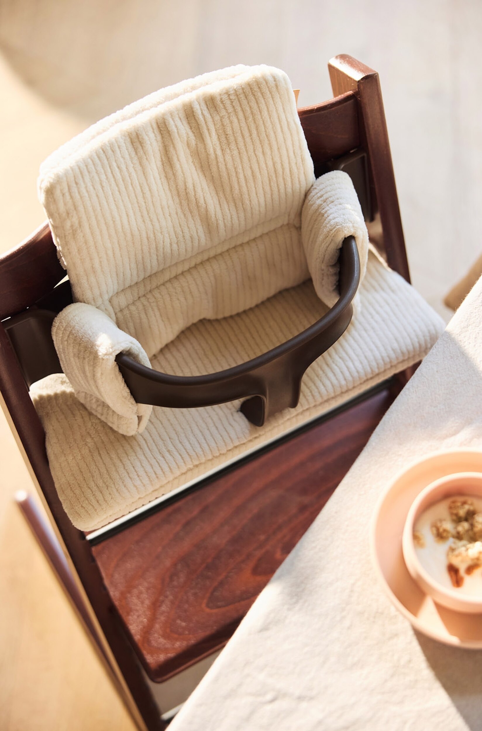 Coussin De Siège Pour Chaise Évolutive - Cloudy Rib/oatmeal/Leafy Dreams/Jungle Jambo/giraffe/Elephant Tales