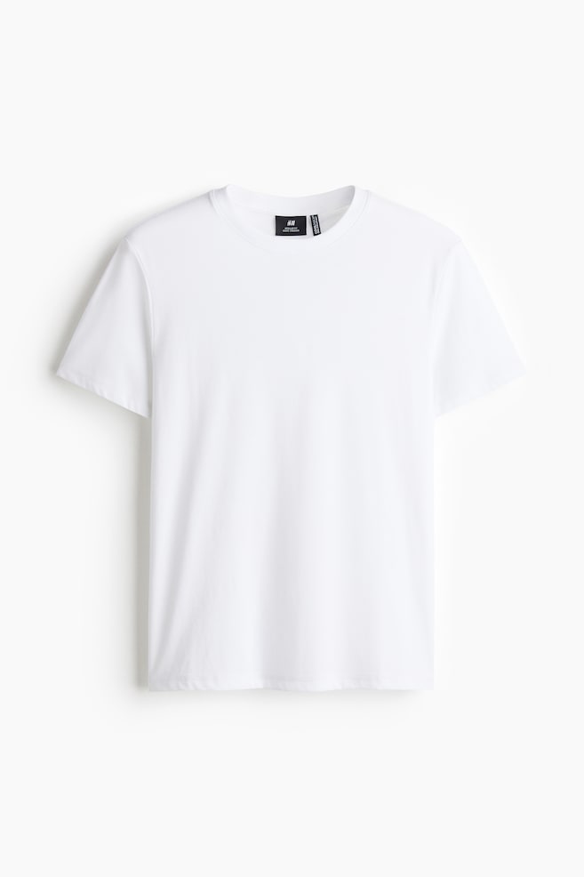 COOLMAX® Regular Fit T-shirt - White/Black/Gray/Navy blue/Teal/Light purple - 1