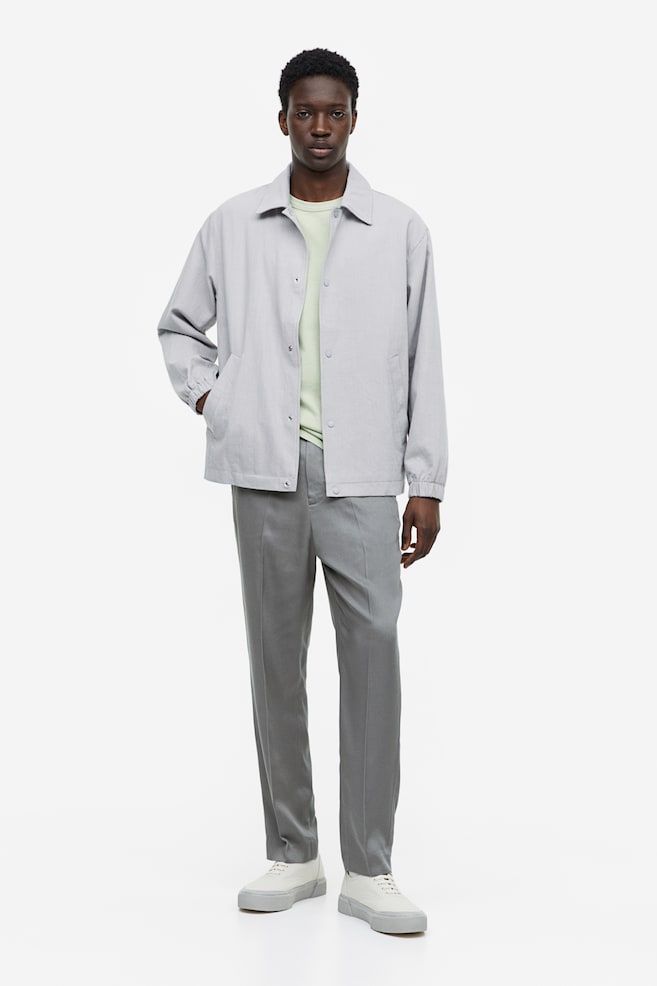 Regular Fit Tailored lyocell trousers - Dark grey/Black/Light beige/Dark brown/dc - 1