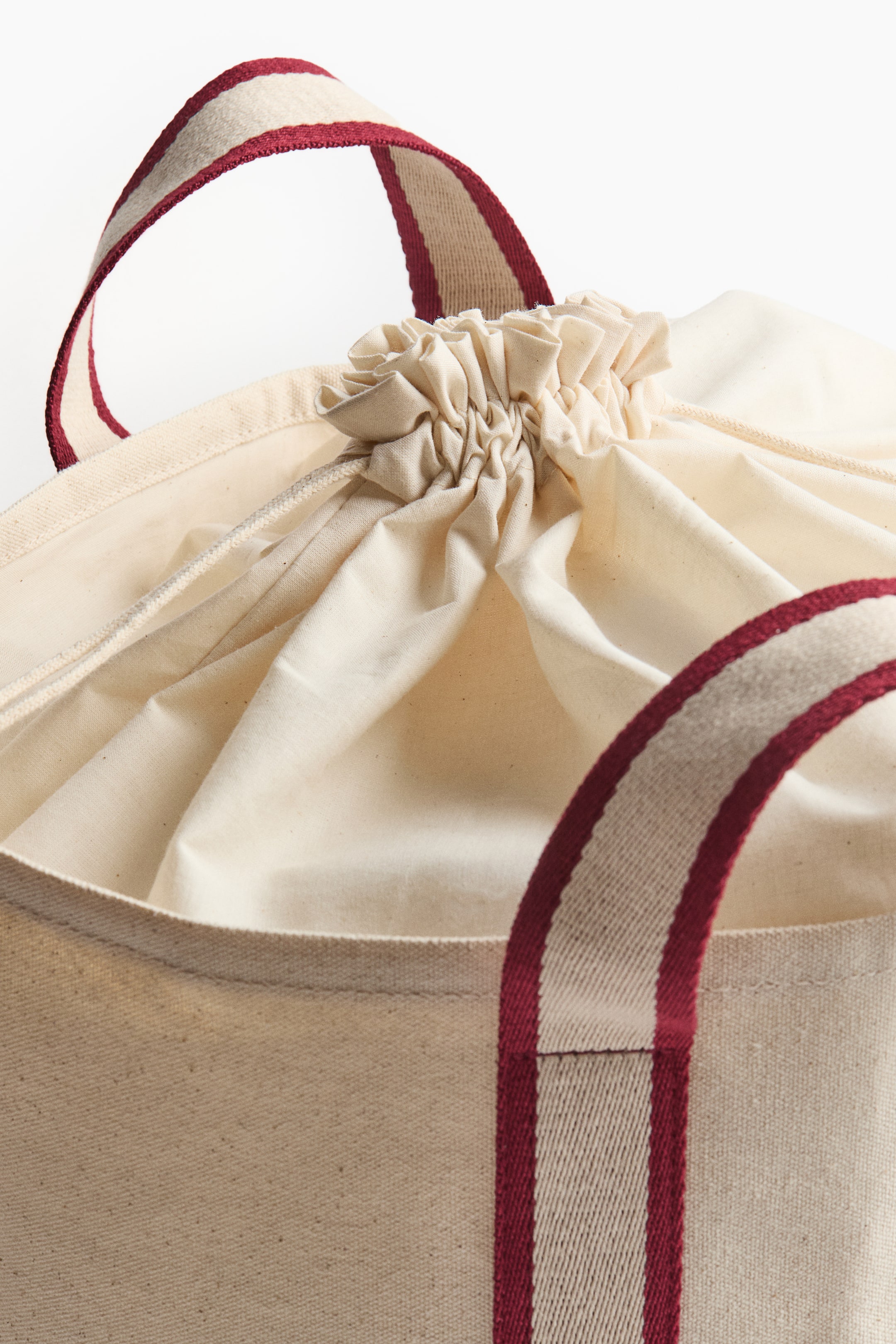 Petit panier de rangement en toile
