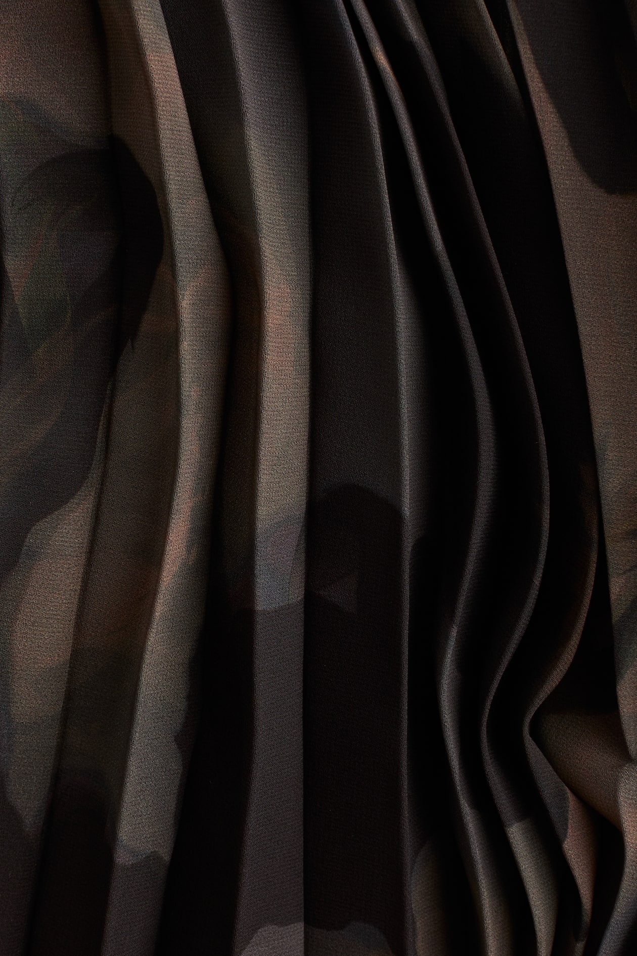Pleated Tie-Belt Dress - image 2