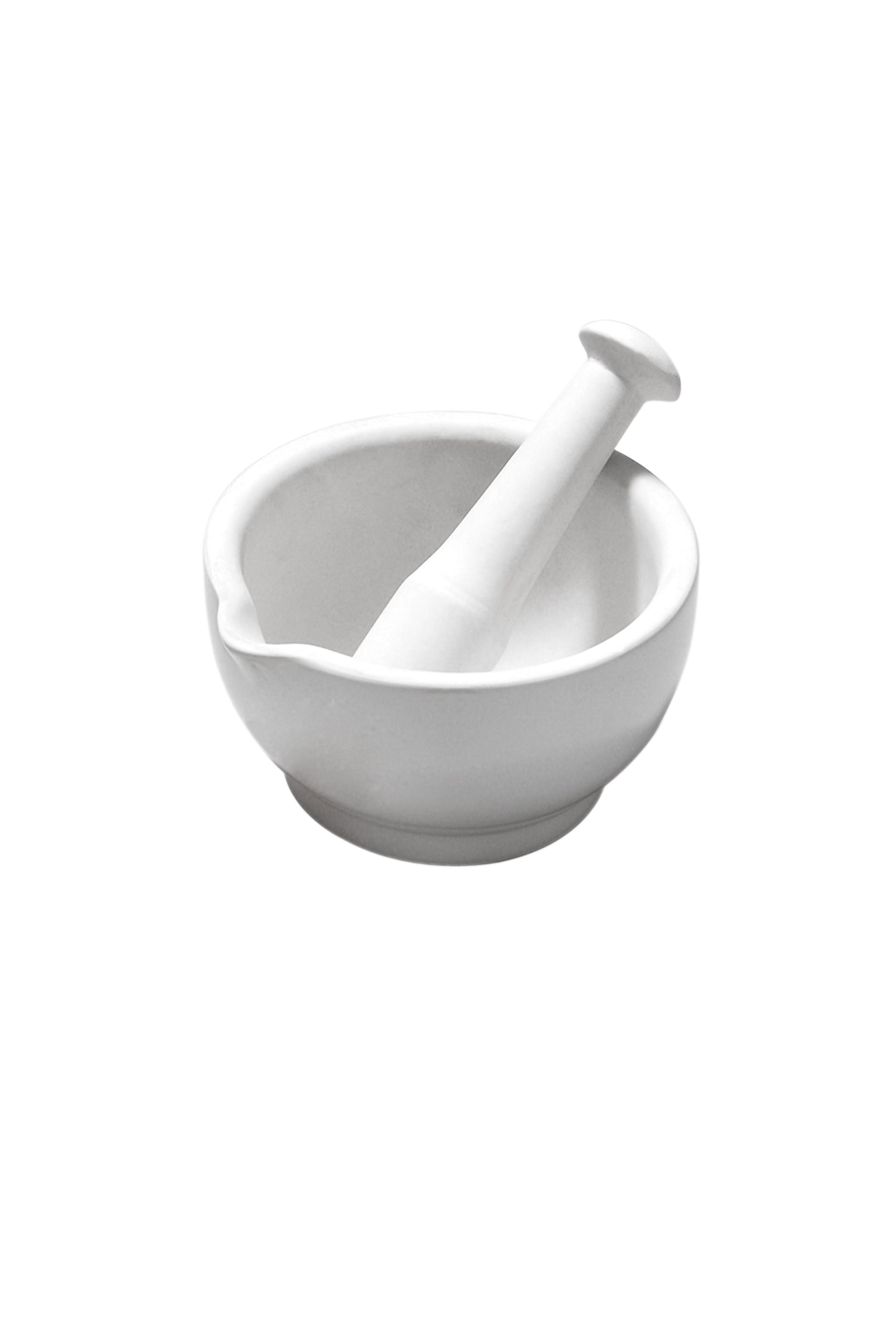 Granite Large Mortar And Pestle - White - 1