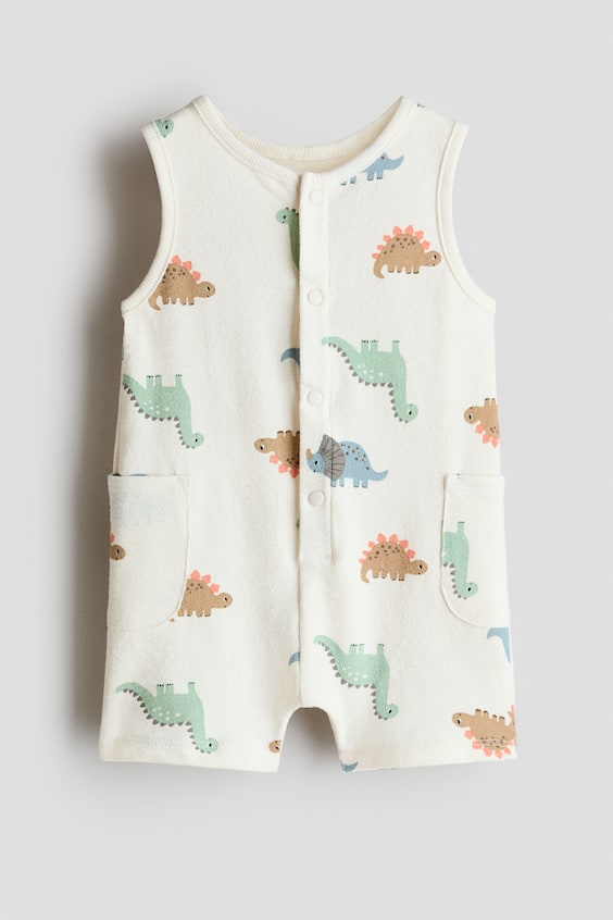 Детские комбинезоны H&M Cotton Terry Romper Suit