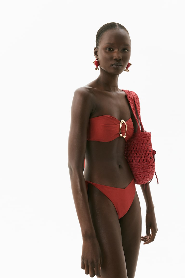 Padded bandeau bikini top