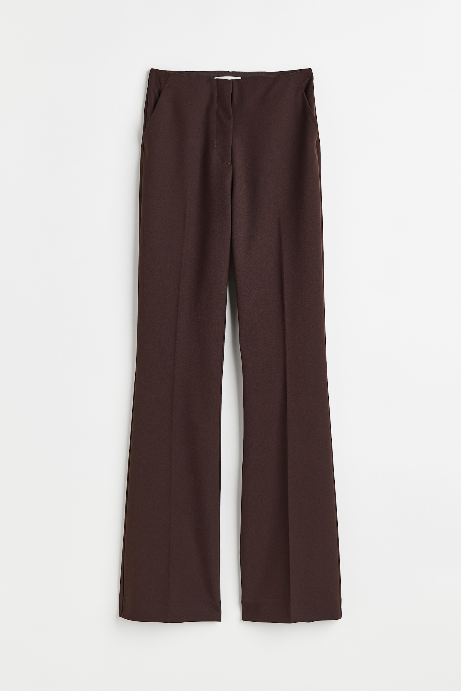 Flared Pants - Dark brown/Black/Greige/Check/Cerise/Bright red/Pink/Black - 1