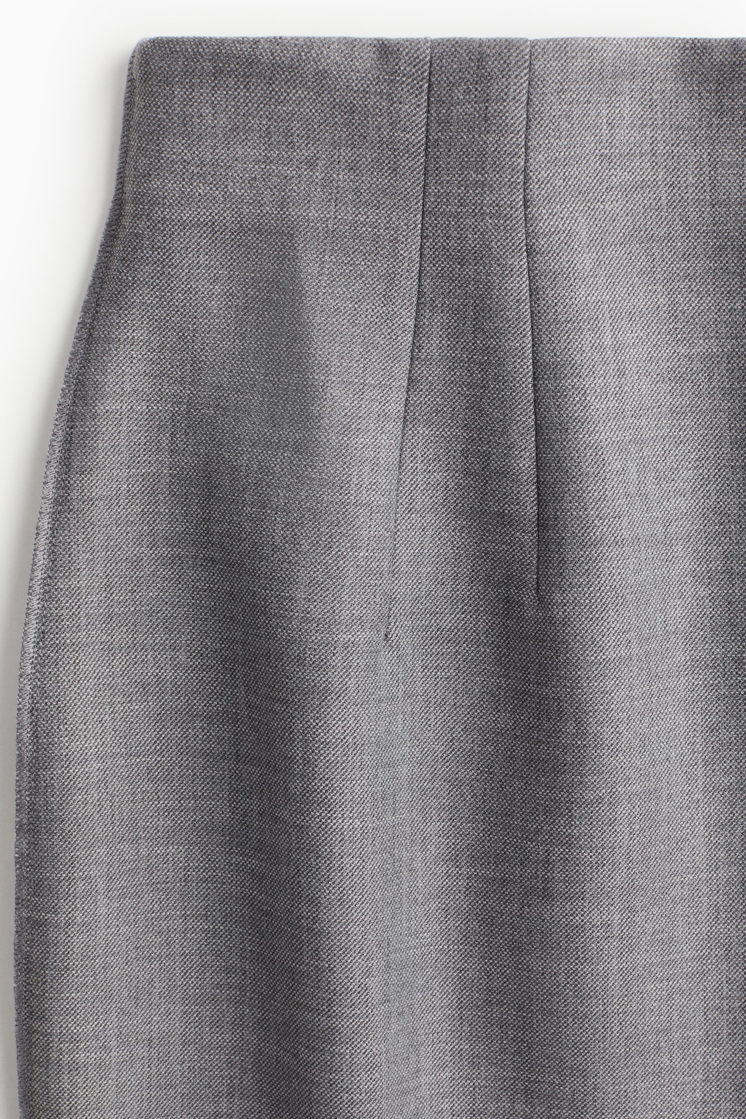 Pencil skirt - Grey marl - 4