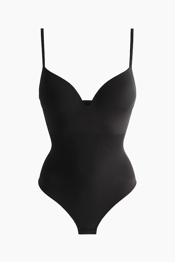 Женское моделирующее боди H&M Seamless Light Shape
