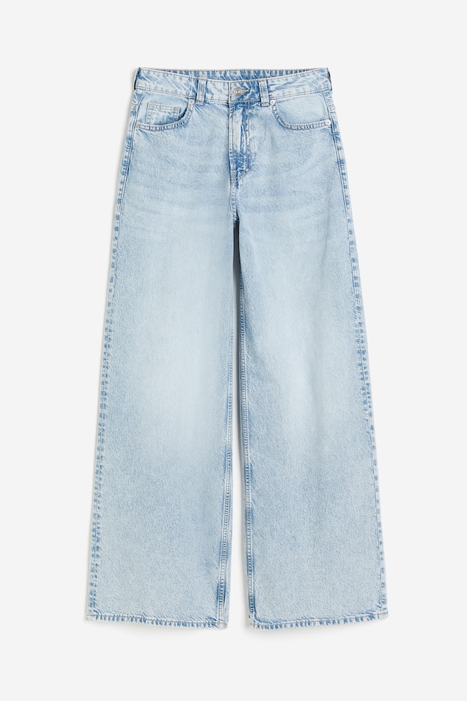 Baggy Regular Jeans - Sart denimblå/Sort/Lysegrå/Lys denimblå/Denimblå - 2