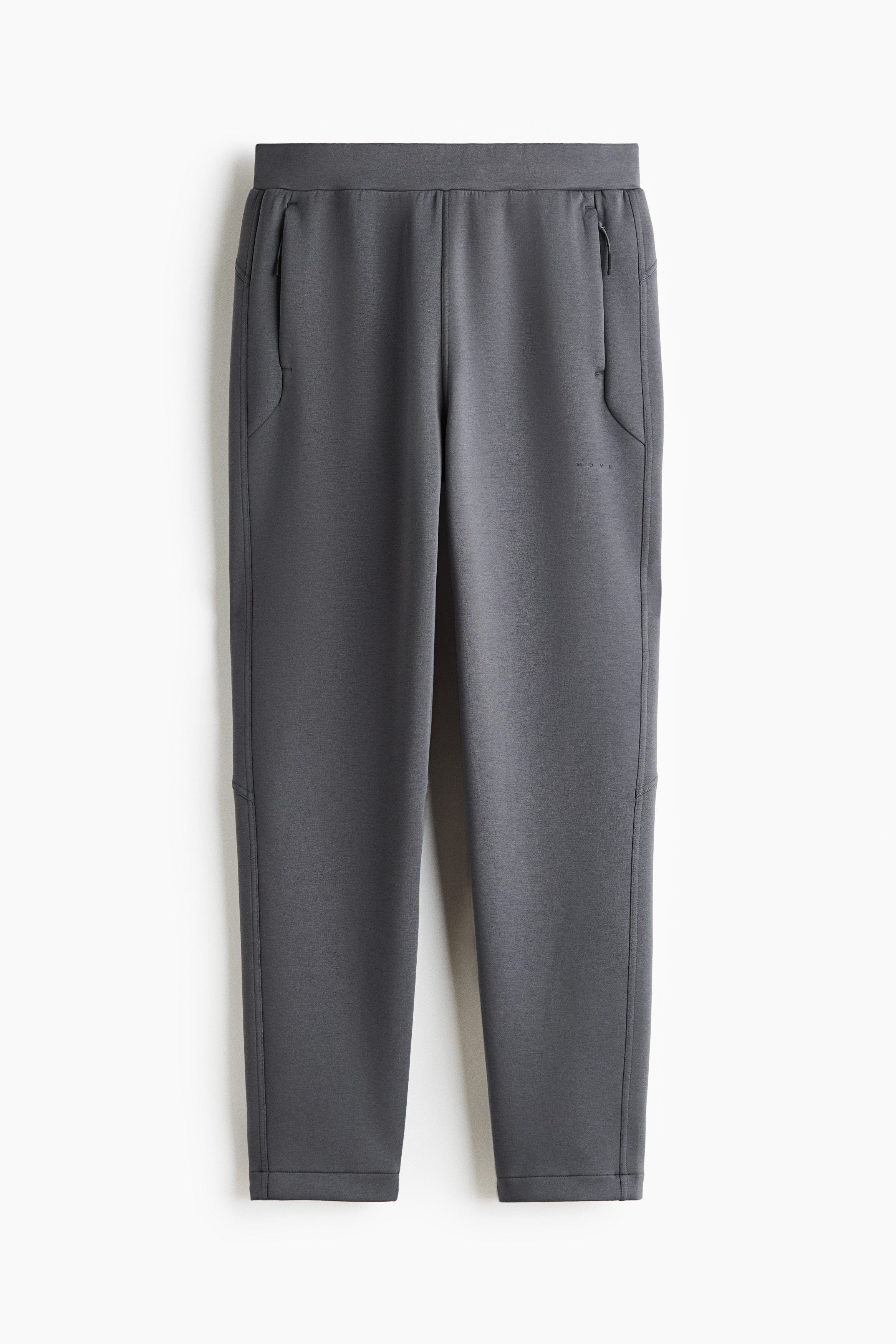 Regular Fit Tapered sports joggers with DryMove™ - Lead grey/Light taupe/Dark coffee/Light grey marl/Black