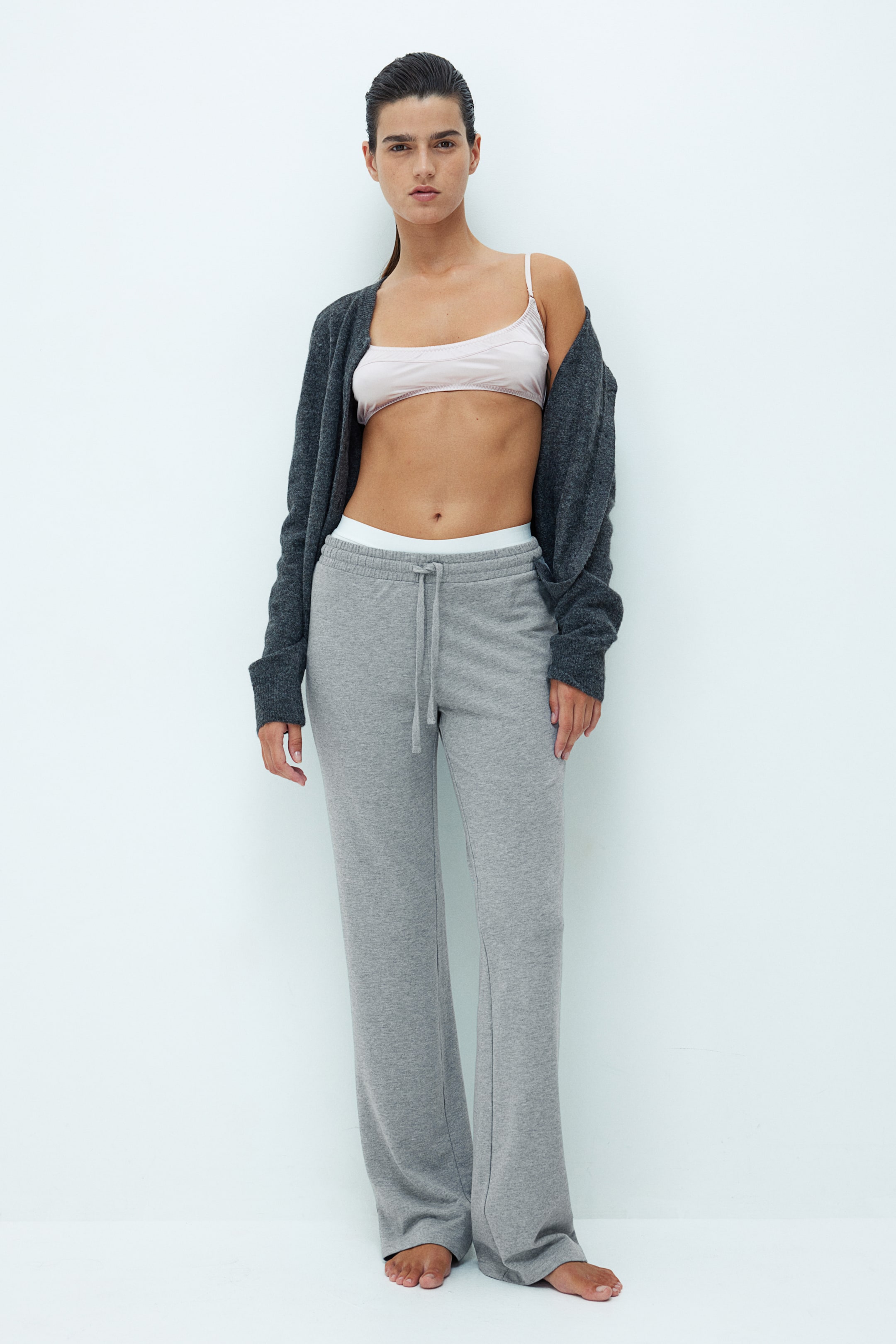 Straight-cut Sweatpants