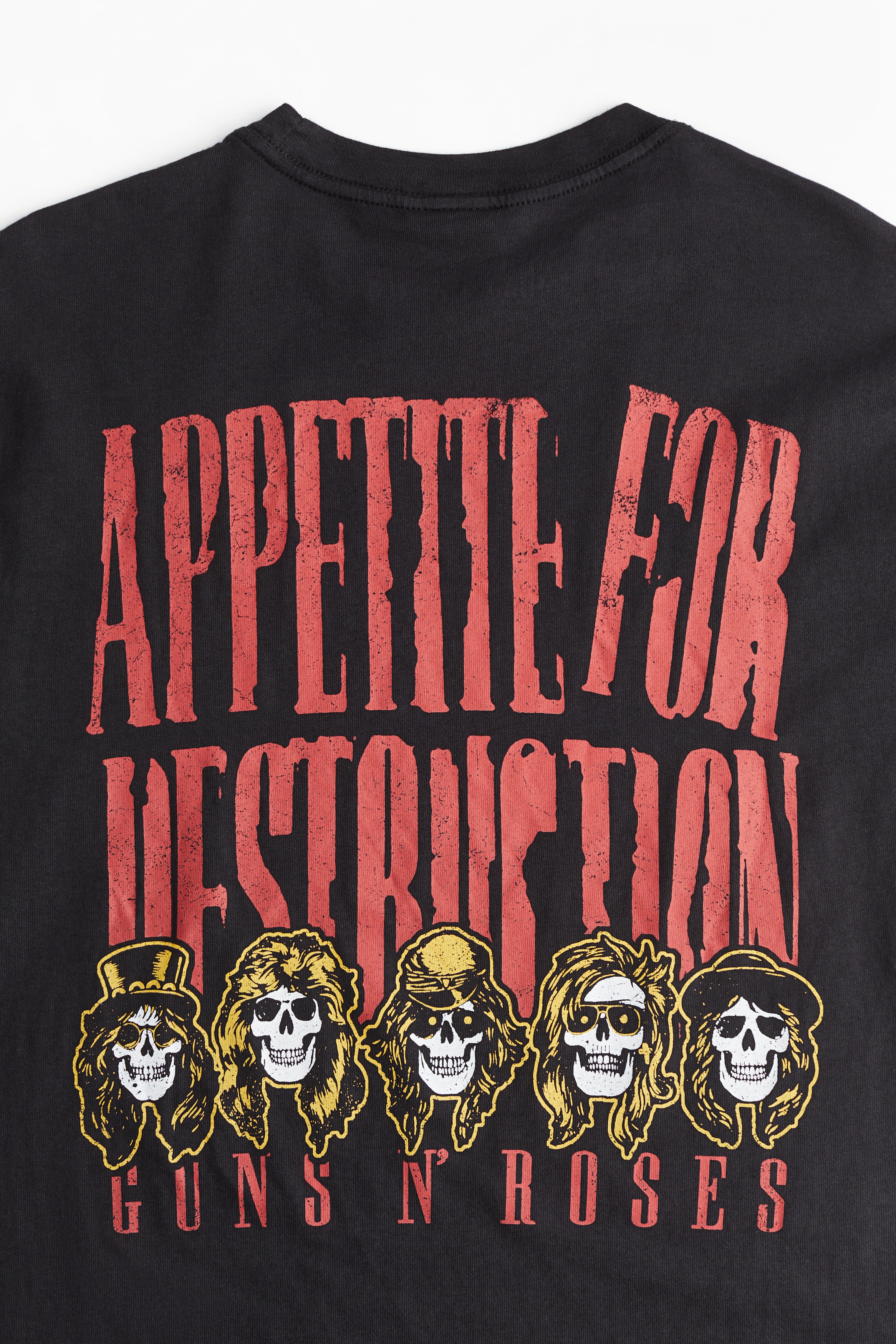 Loose Fit Vintage-look printed T-shirt