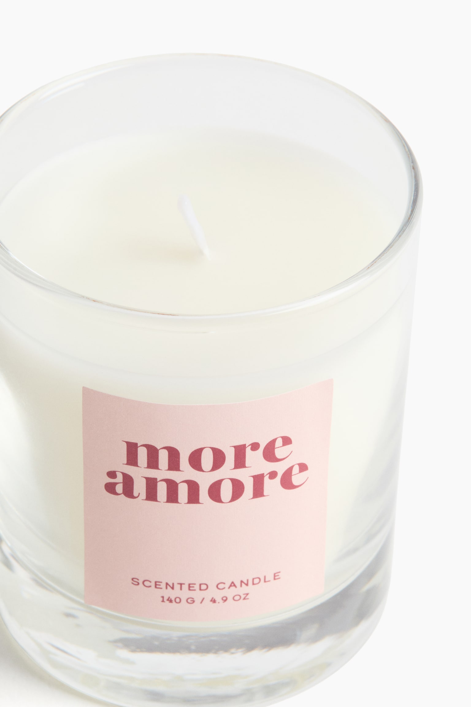 Bougie parfumée dans un pot en verre - More Amore - 5