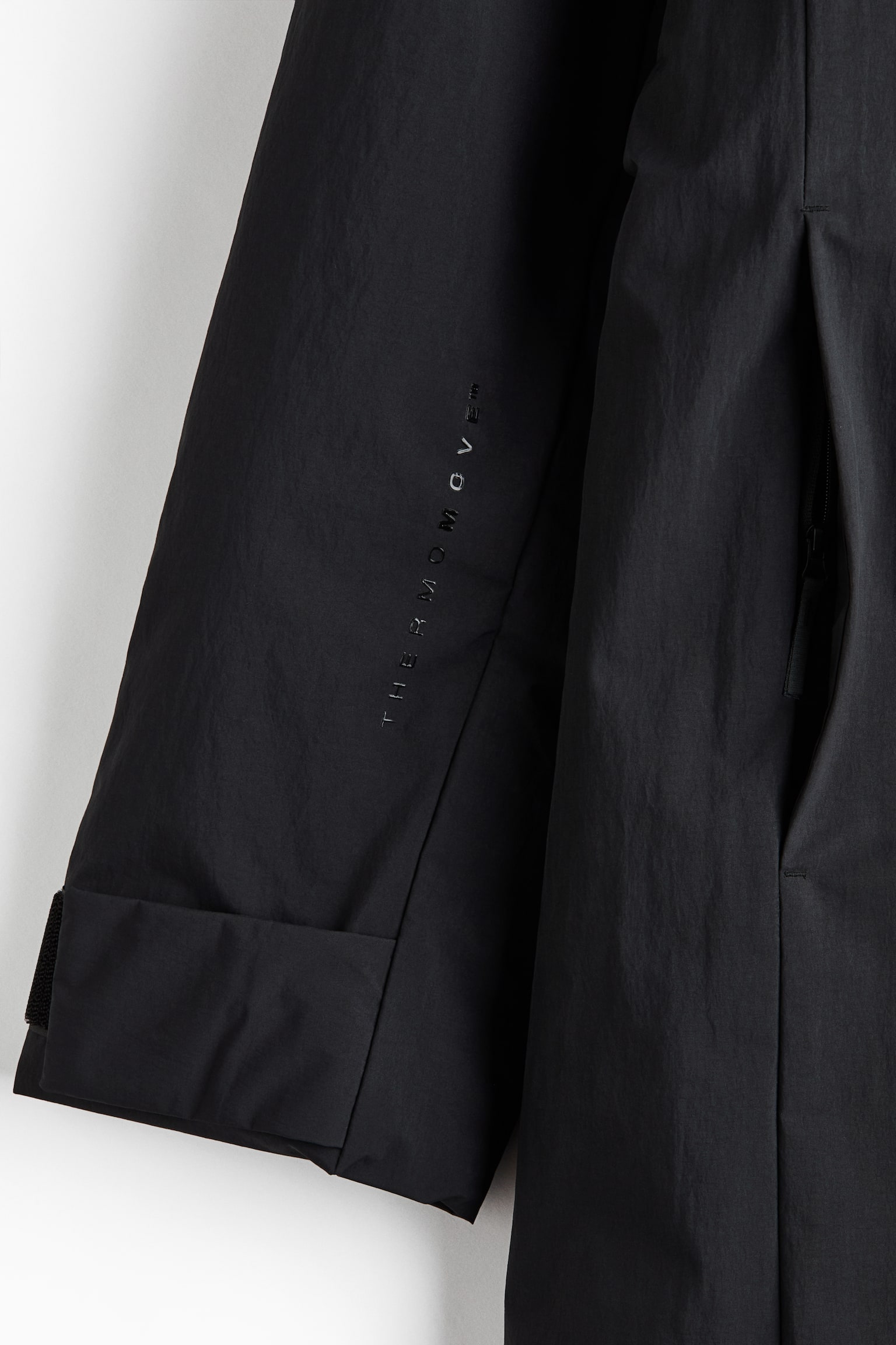 Мужская куртка H&M Move Padded Parka with ThermoMove™, цвет: Чёрный — фото 5