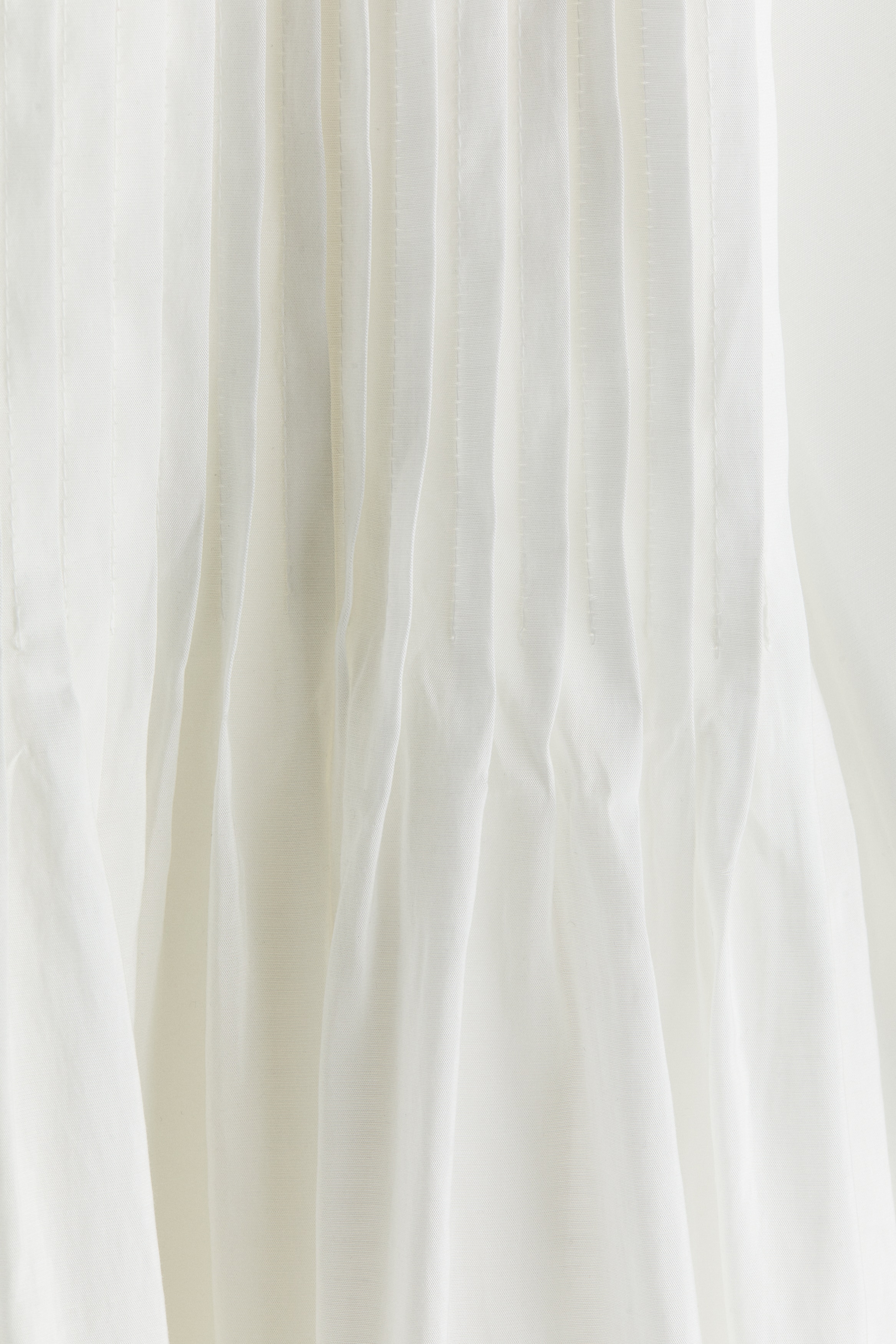 chinese dress ladies Carolyn Linen Bubble Maxi Dress / White | Meshki