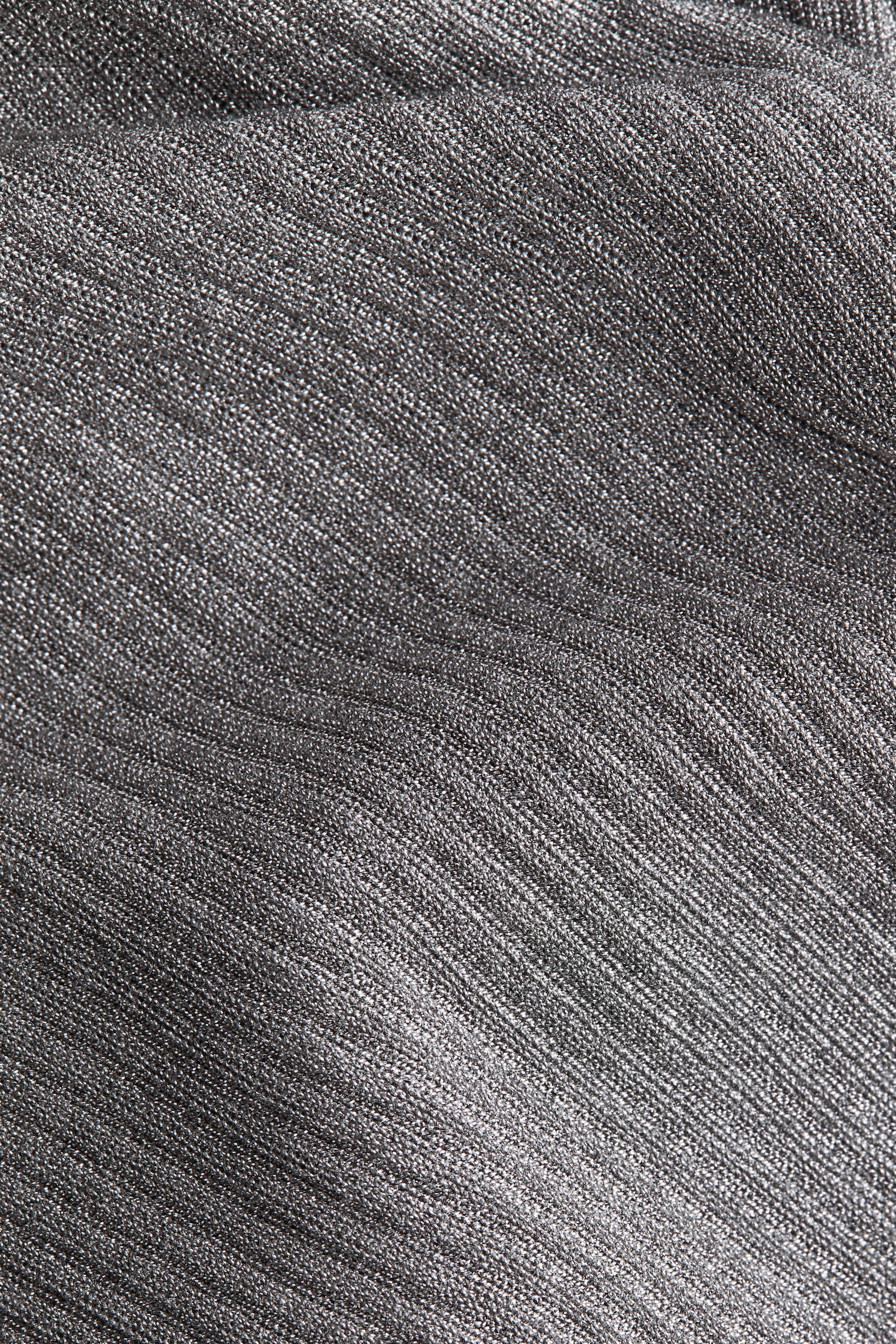 Glittery viscose top - Grey - 7