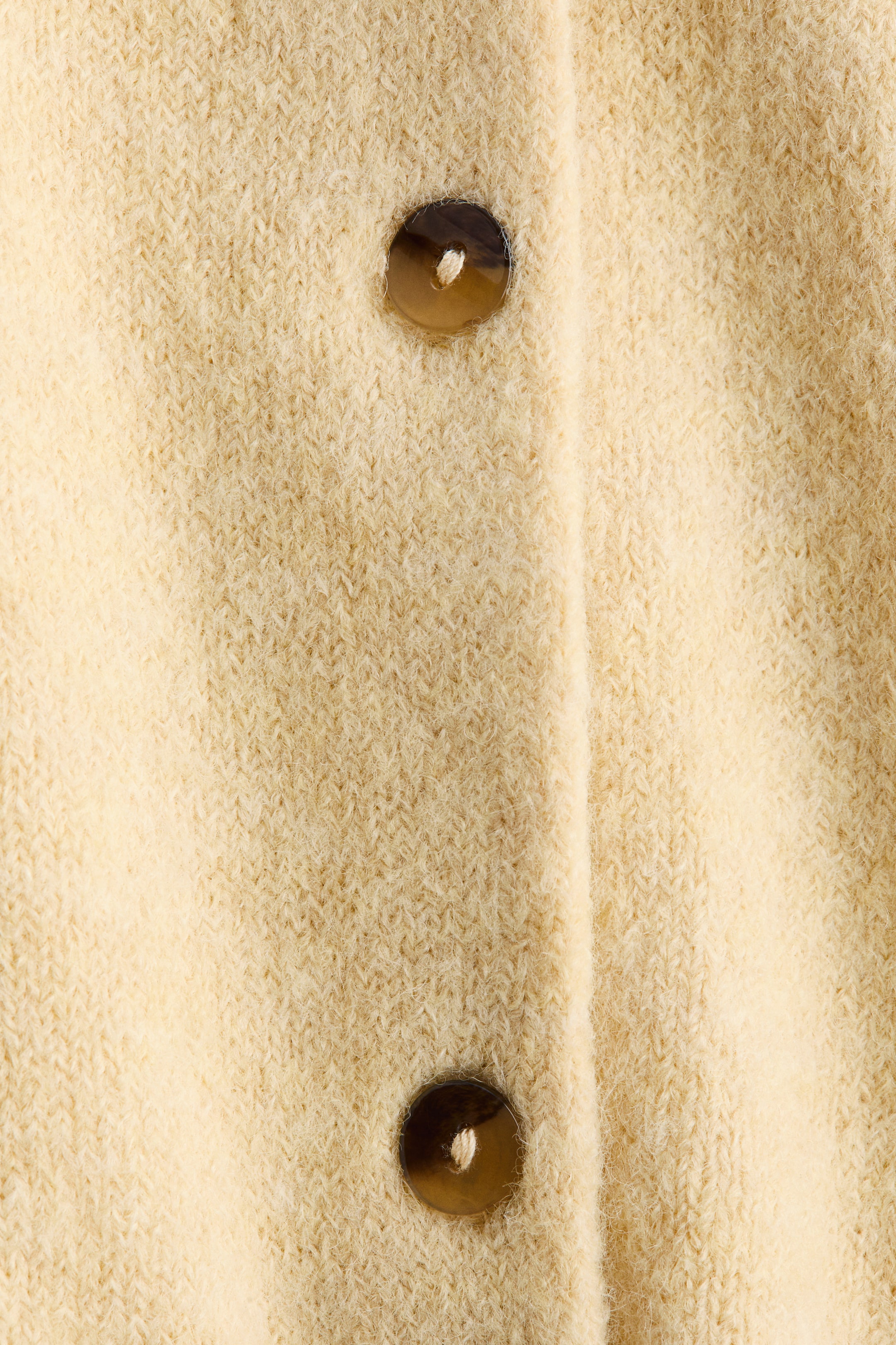 Büyük resmi görüntüle: Loose Fit Hırka - Açık sarı - KADIN | H&M TR 2