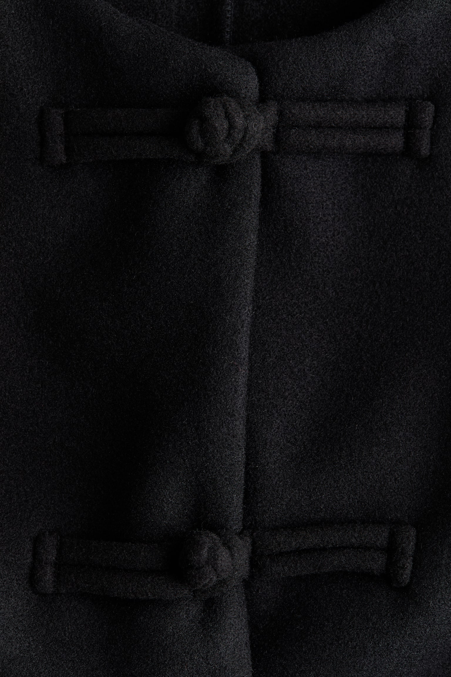Женская куртка H&M Knot-Button Jersey Jacket, цвет: Чёрный — фото 6